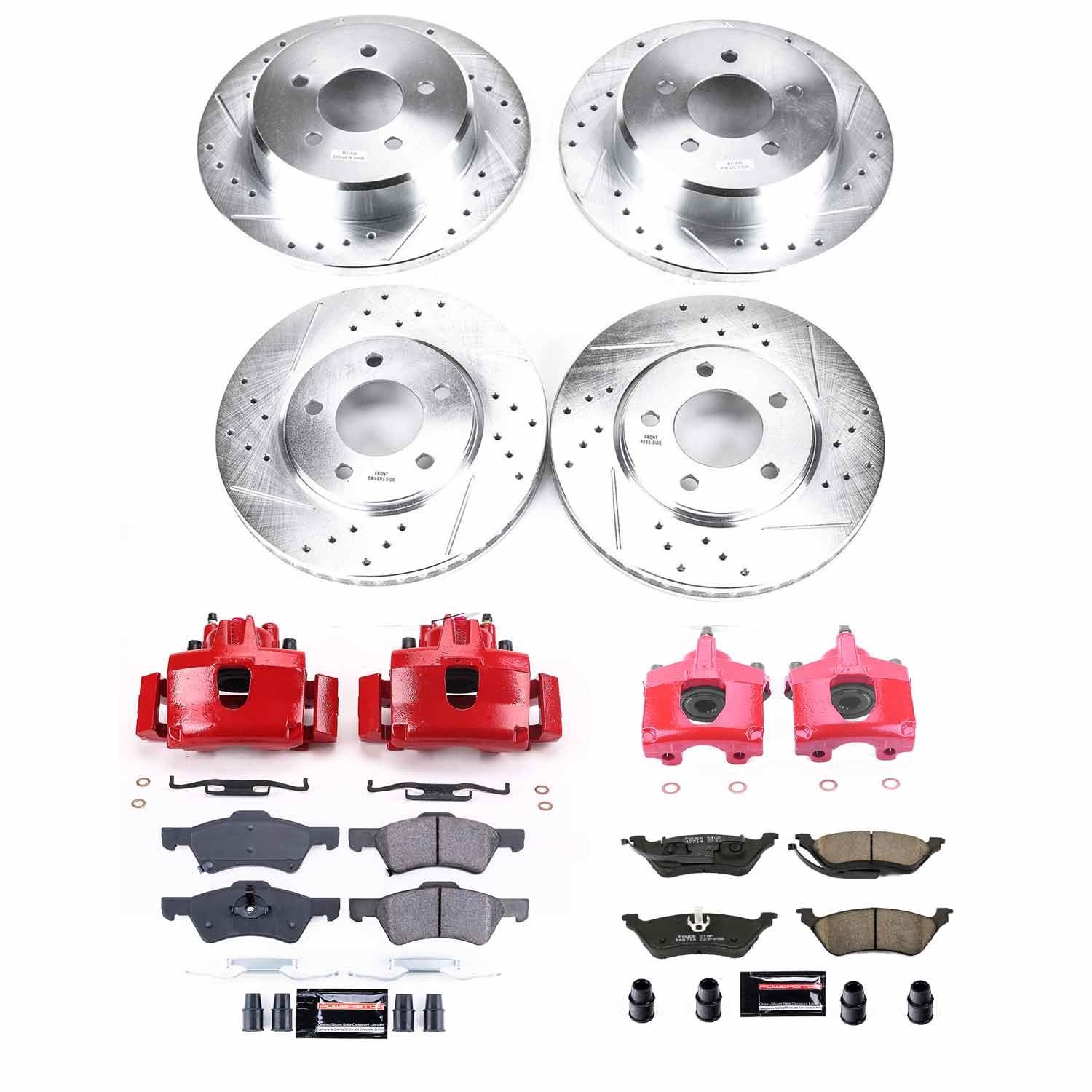 2007, 2006, 2005, 2004, 2003, 2002, 2001 Dodge Caravan & Country Disc Brake Kit
