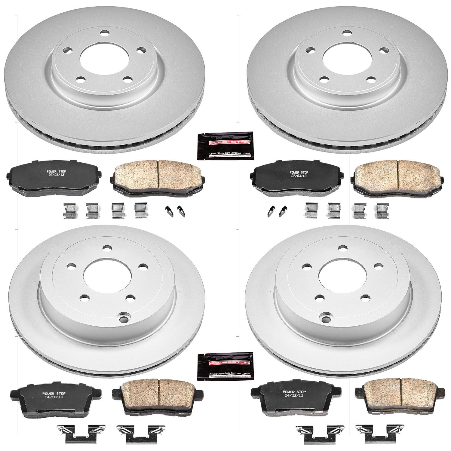 2009, 2008, 2007 Ford Edge Disc Brake Kit