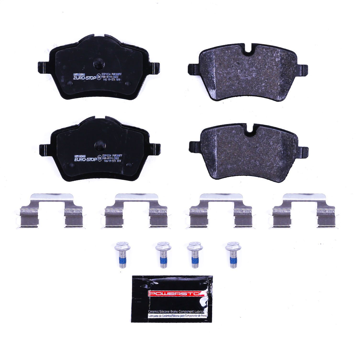 2015, 2014, 2013, 2012, 2011, 2010, 2009, 2008, 2007, 2006 Mini Cooper Disc Brake Pad Set