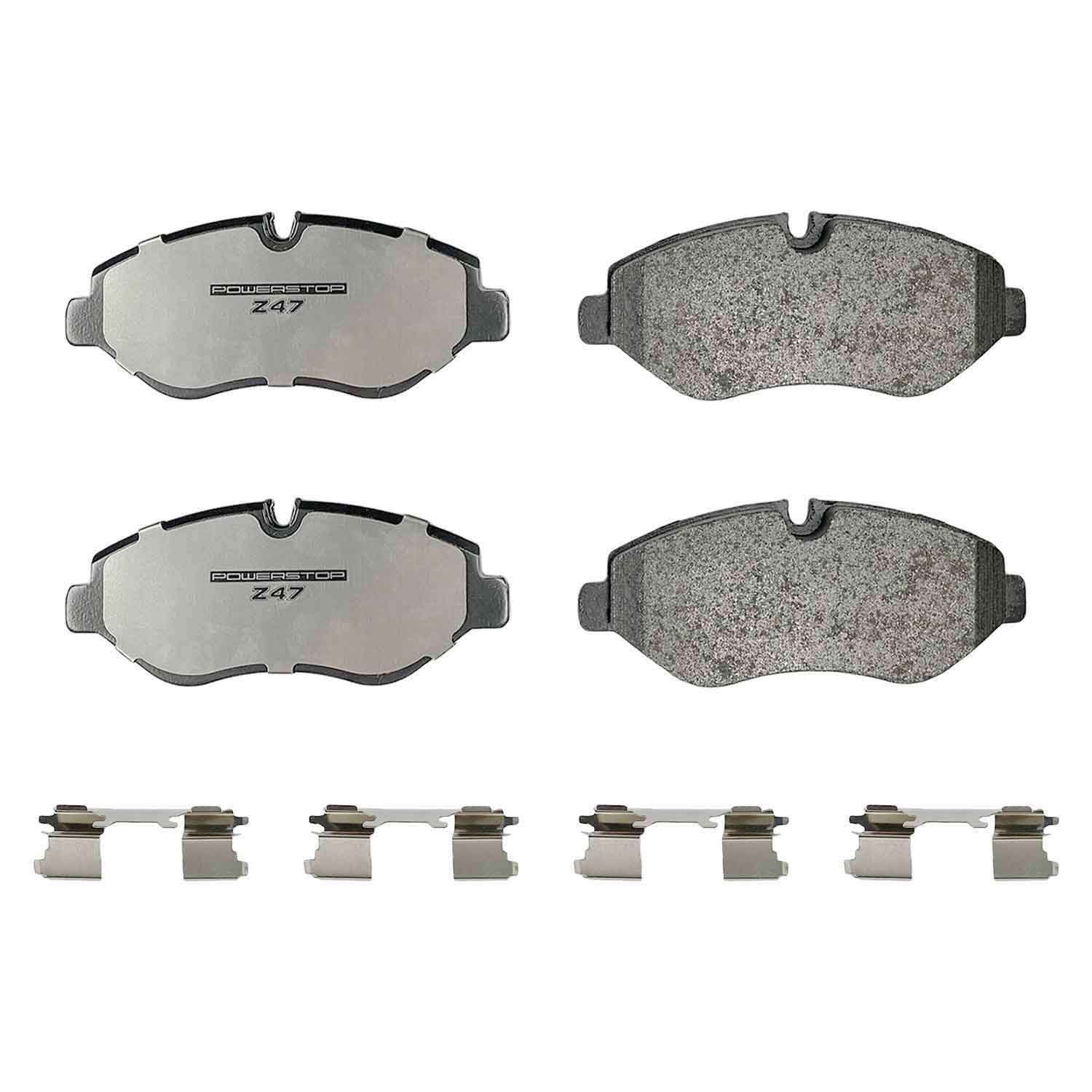 2018, 2017, 2016, 2015, 2014, 2013, 2012, 2011, 2010, 2009, 2008, 2007 Freightliner Sprinter 2500 2500 Disc Brake Pad Set