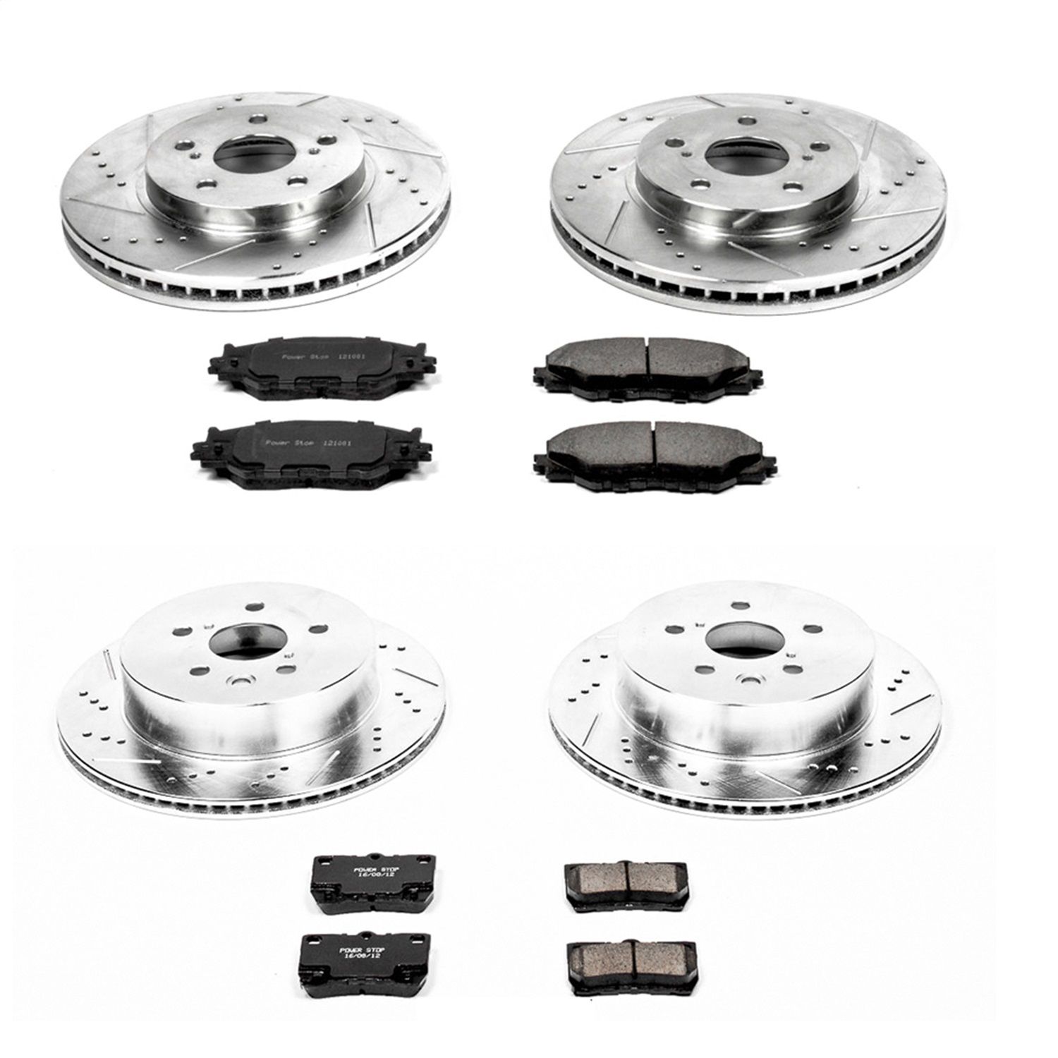 2013, 2012, 2011, 2010 Lexus IS250 Disc Brake Kit