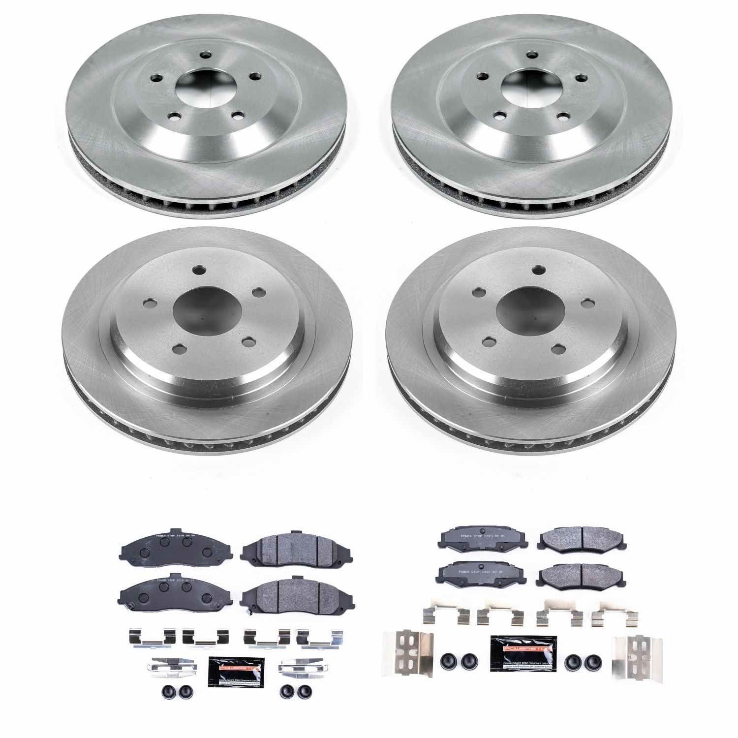2009, 2008, 2007, 2006, 2005, 2004 Cadillac XLR Disc Brake Kit