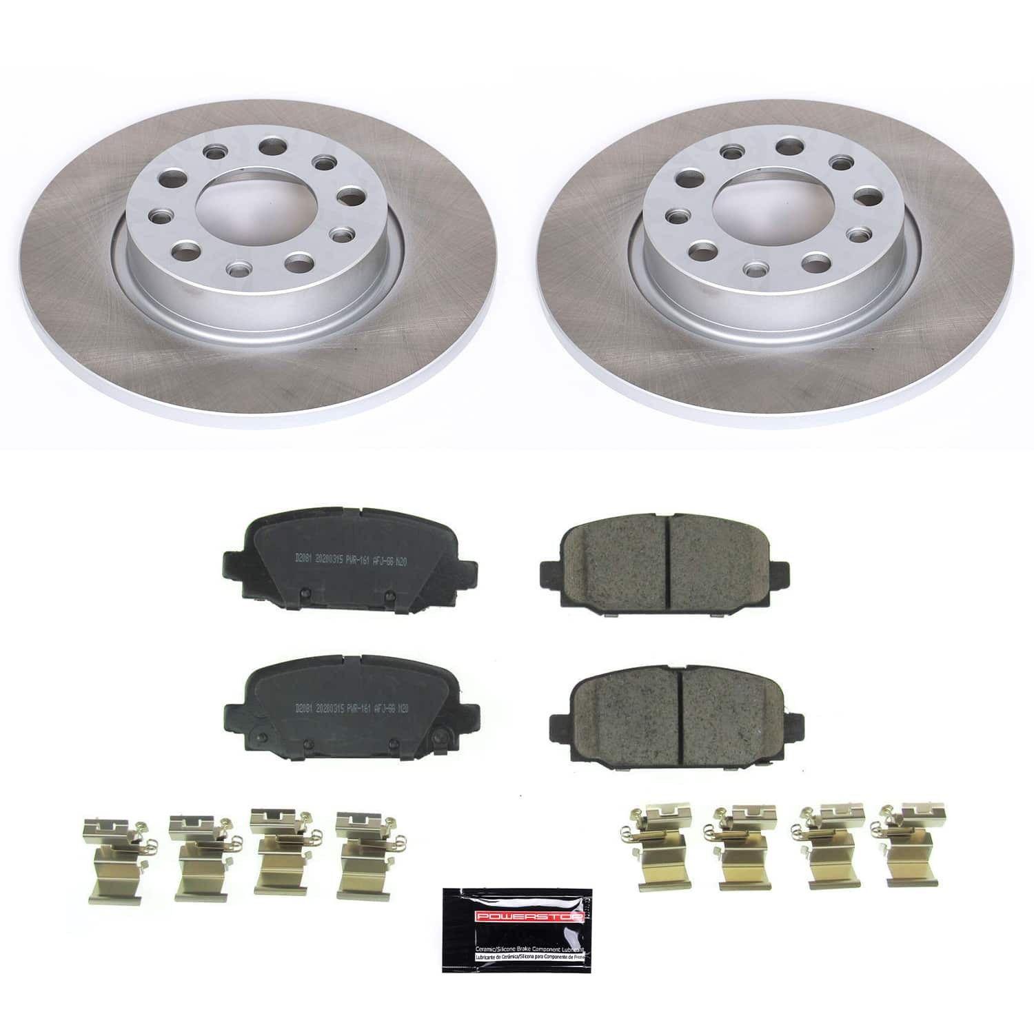 2025, 2024, 2023, 2022, 2021, 2020, 2019, 2018, 2017 Jeep Compass Disc Brake Kit