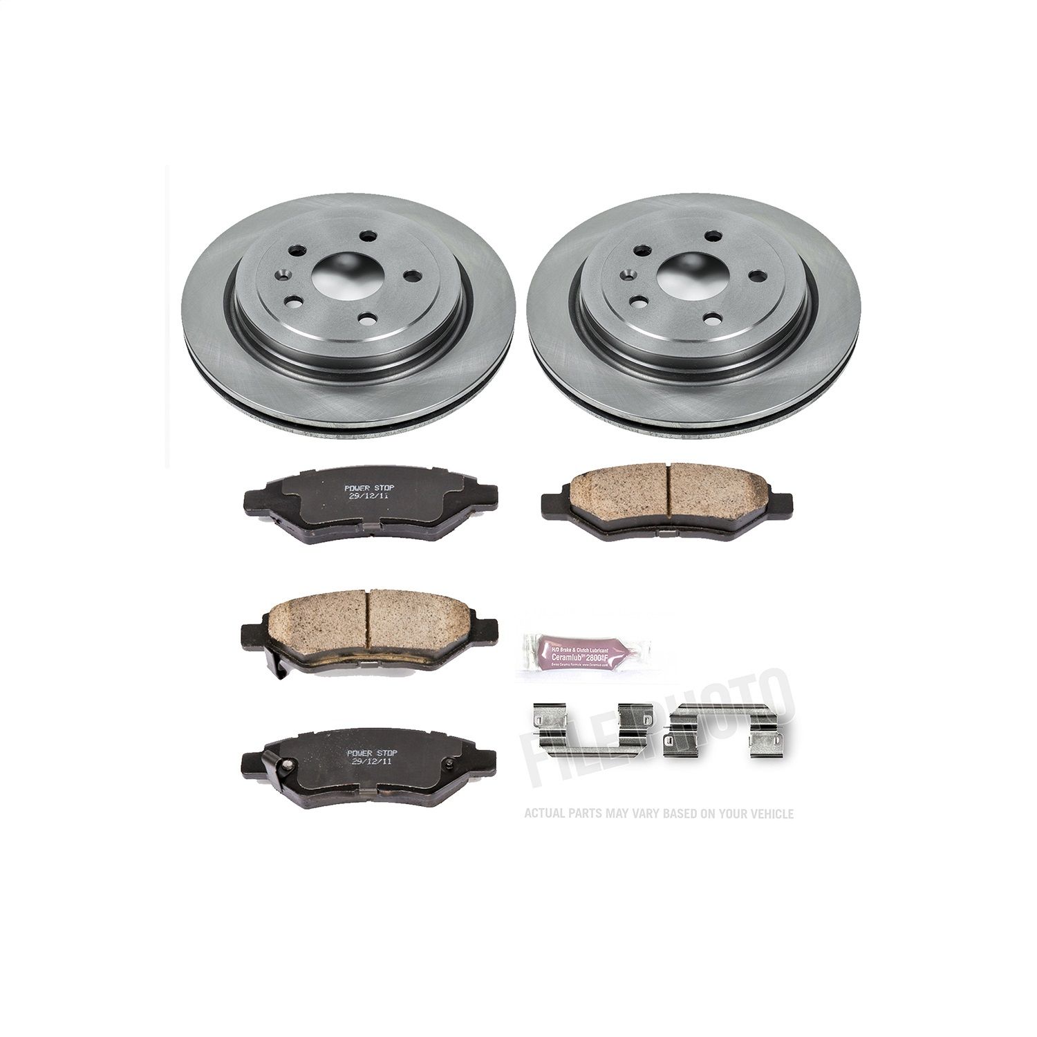 2014, 2013, 2012, 2011, 2010, 2009, 2008 Cadillac CTS Disc Brake Kit