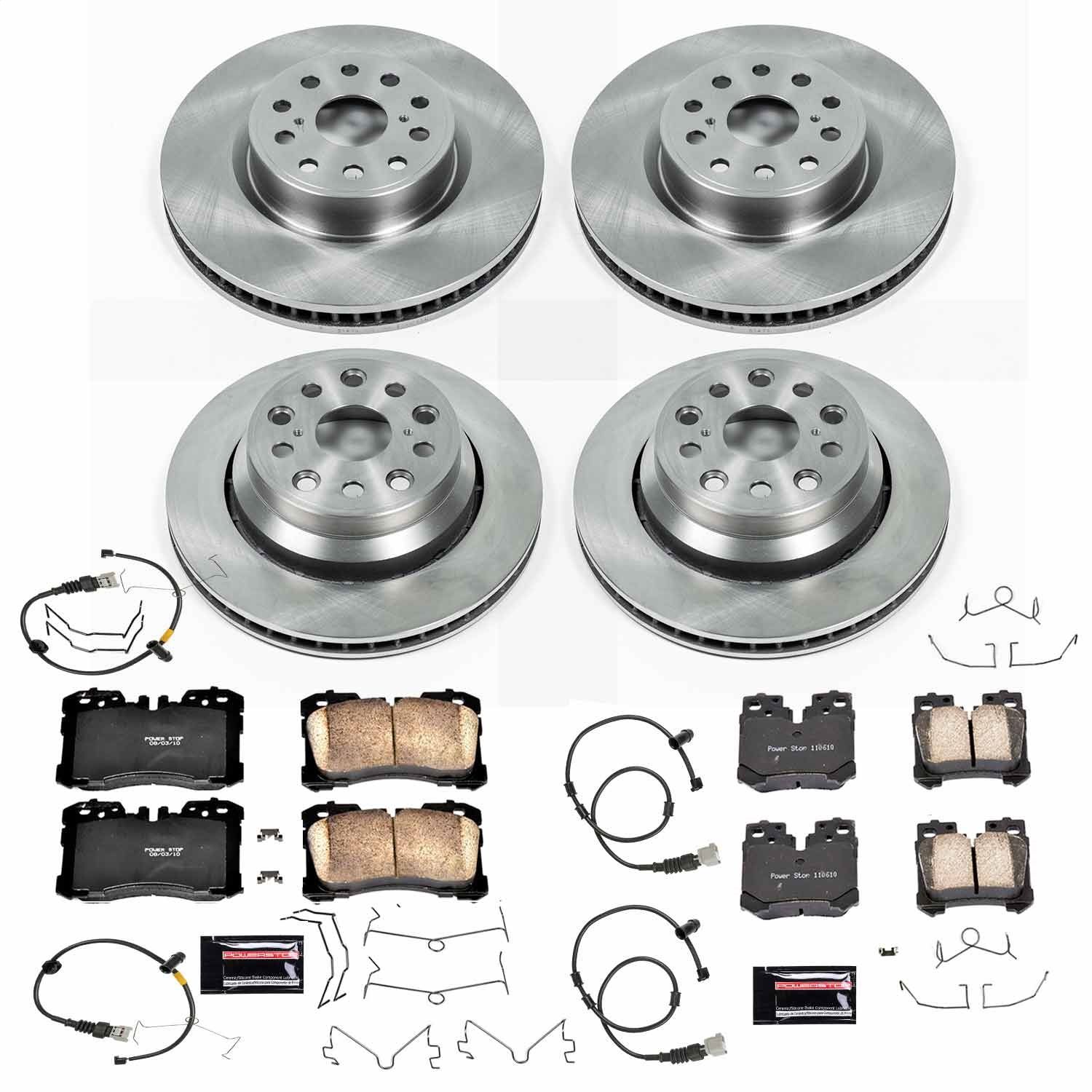 2009, 2008, 2007 Lexus LS460 Disc Brake Kit