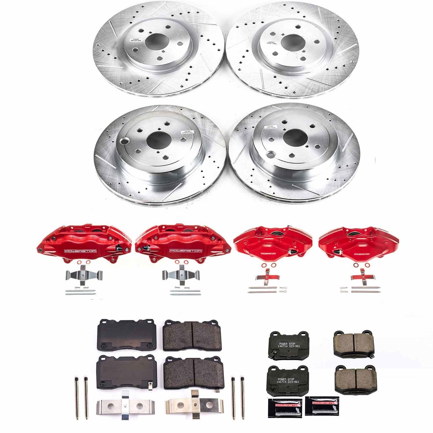 2017, 2016, 2015 Subaru WRX STI Disc Brake Kit