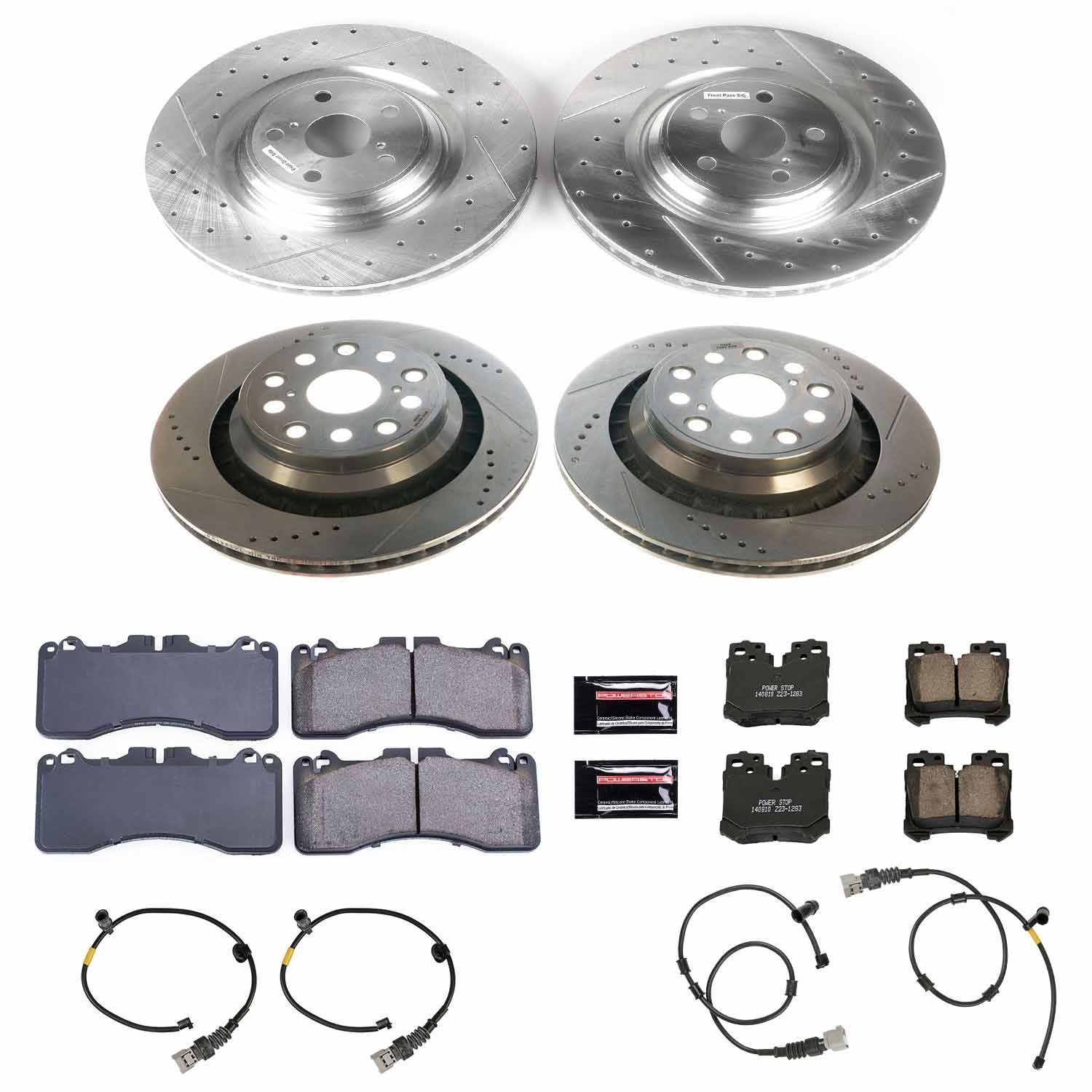 2017, 2016, 2015, 2014, 2013, 2012, 2011, 2010 Lexus LS460 Disc Brake Kit