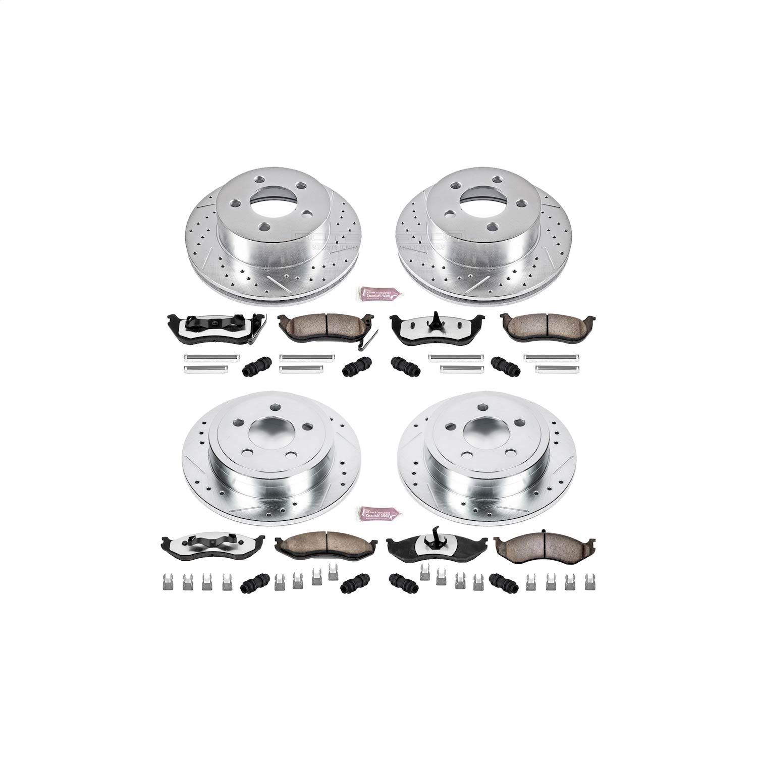 2006, 2005, 2004, 2003 Jeep Wrangler Disc Brake Kit