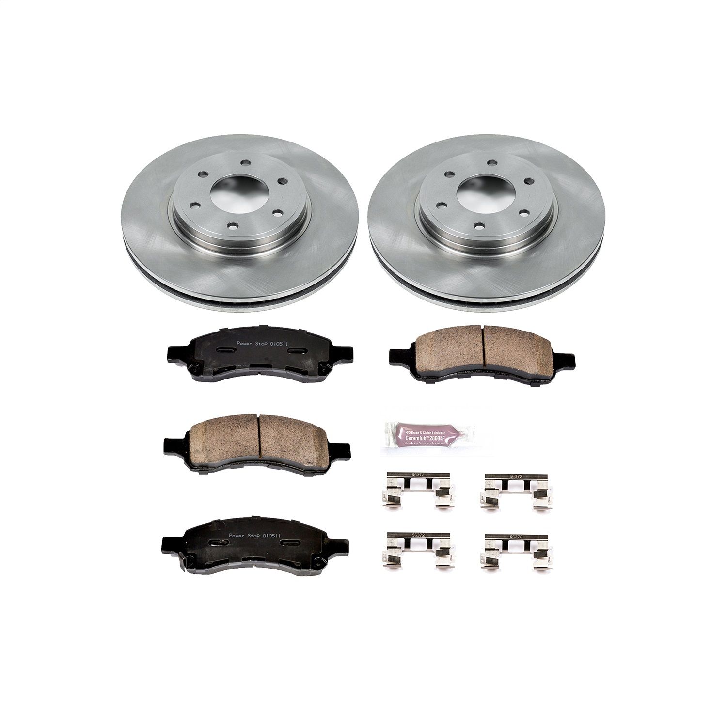 2006-2009 Chevrolet Trailblazer Disc Brake Kit Powerstop