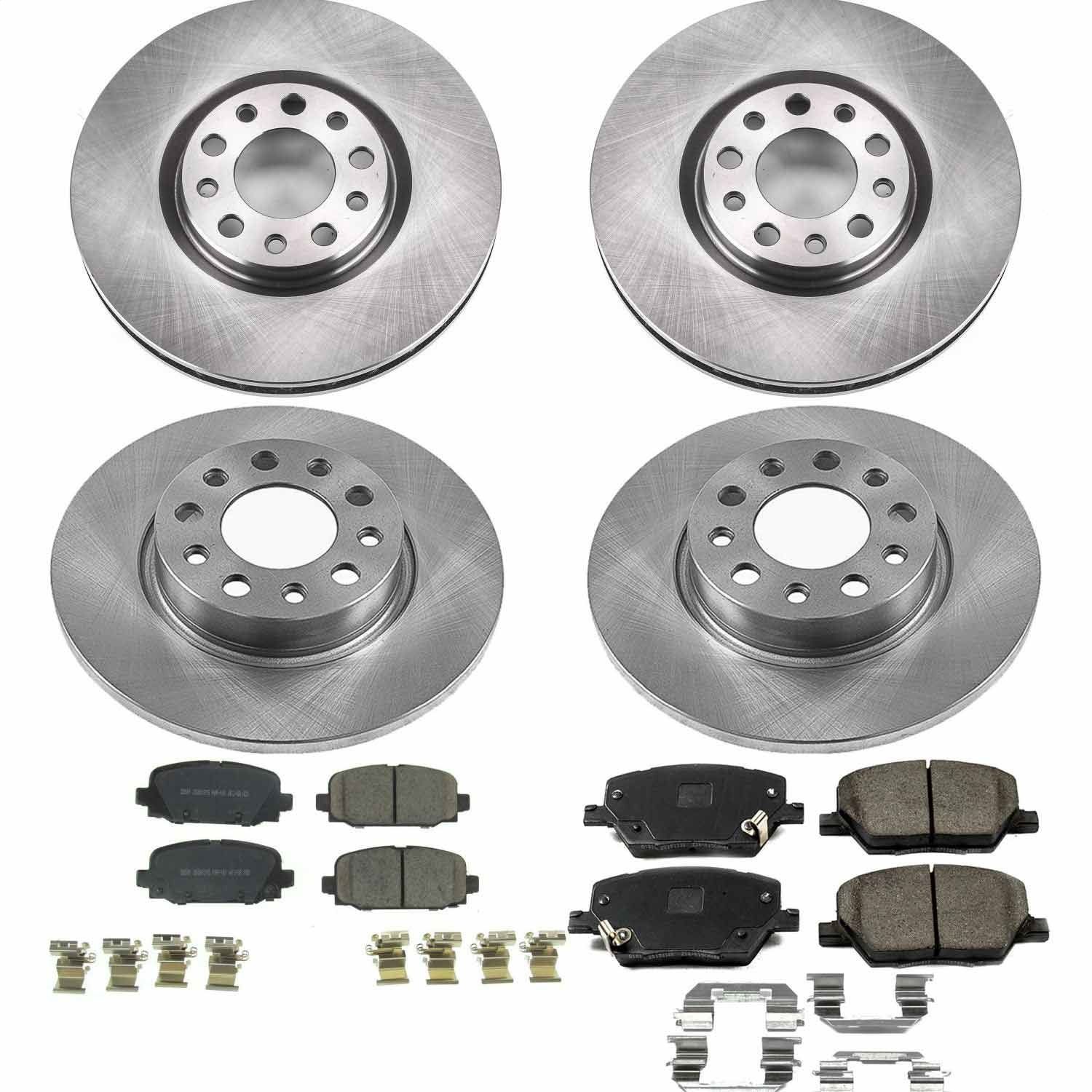 2022, 2021, 2020, 2019, 2018, 2017 Jeep Compass Disc Brake Kit