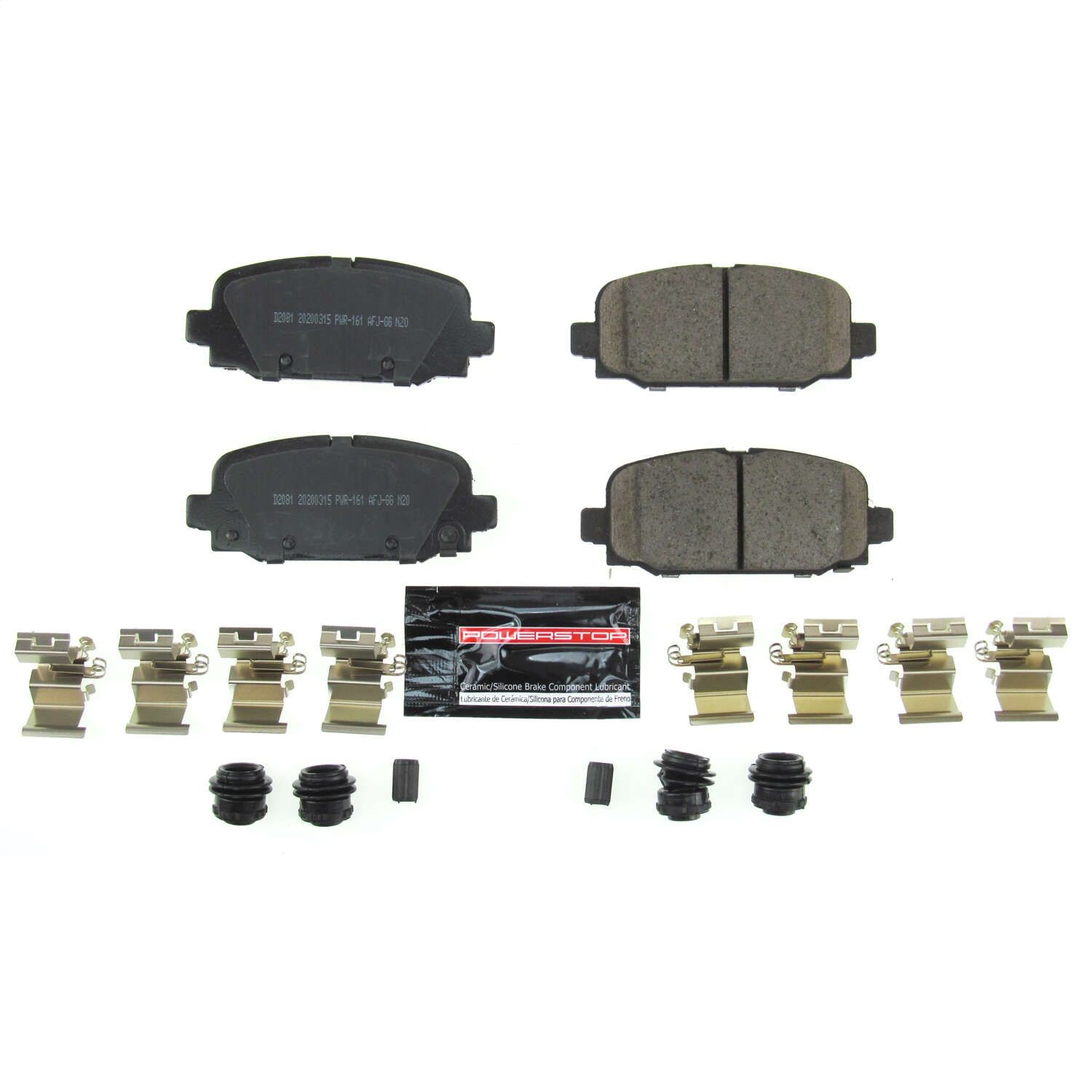 2025, 2024, 2023, 2022, 2021, 2020, 2019, 2018 Jeep Compass Disc Brake Pad Set