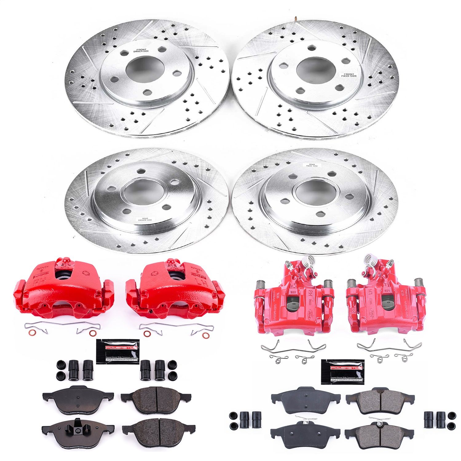 2018, 2017, 2016, 2015, 2014 Ford Focus Disc Brake Kit