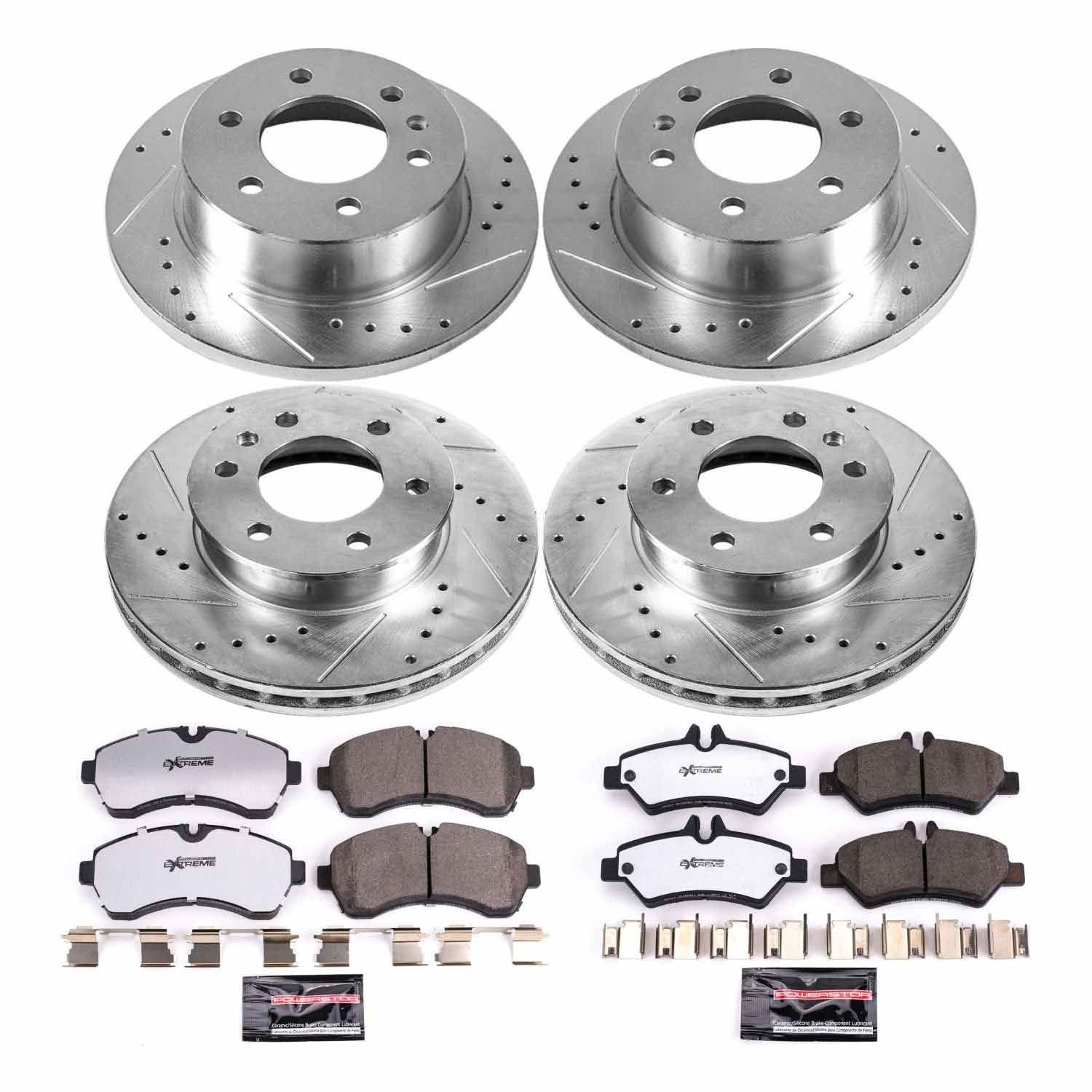 2018, 2017, 2016, 2015, 2014, 2013, 2012, 2011, 2010 Freightliner Sprinter 3500 3500 Disc Brake Kit