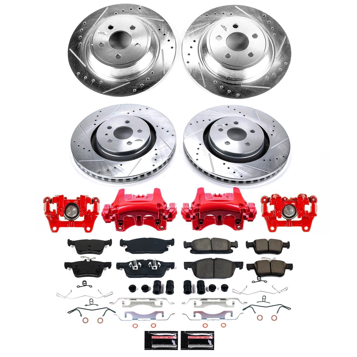 2020, 2019, 2018, 2017, 2016, 2015 Ford Edge Disc Brake Kit