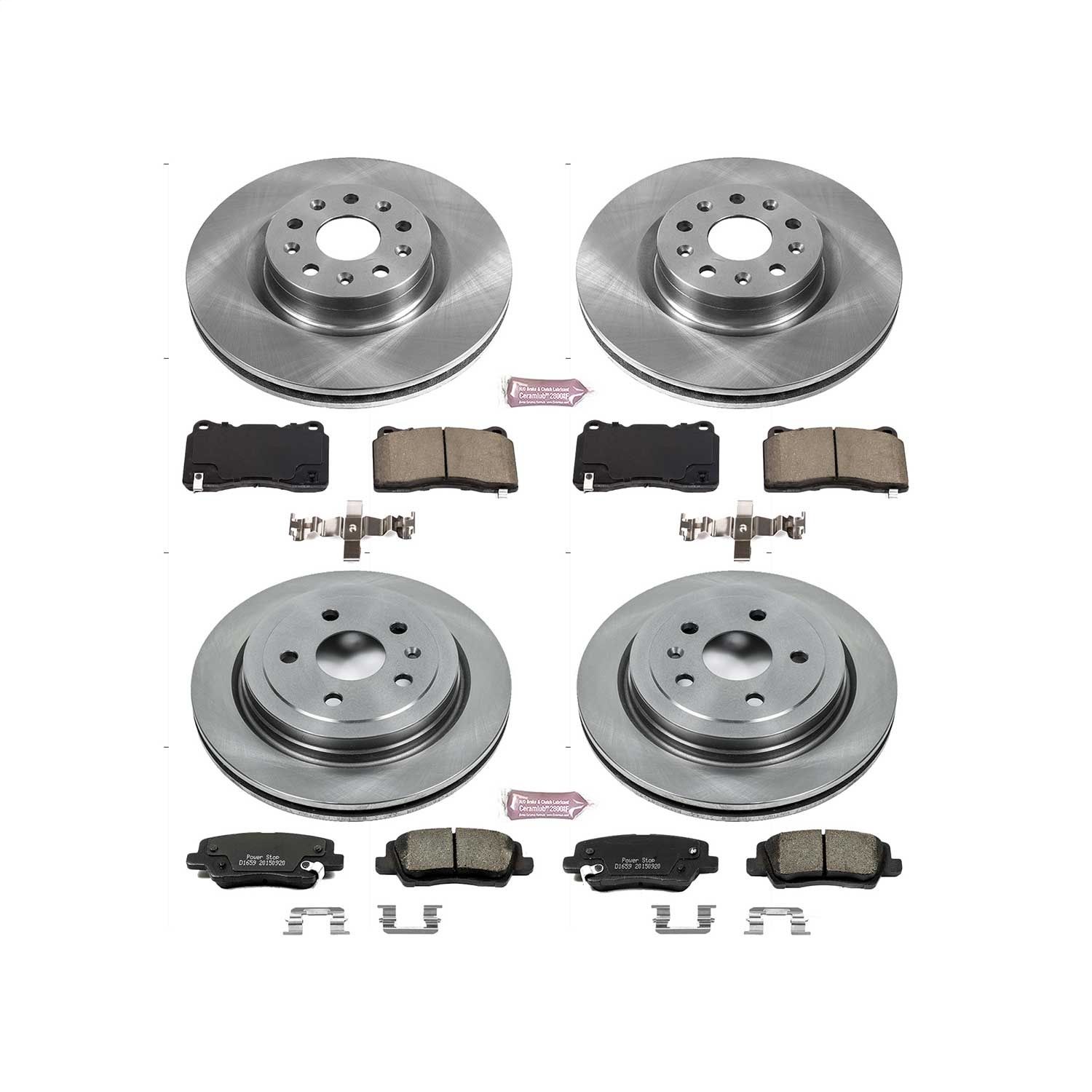 2018, 2017, 2016, 2015, 2014 Cadillac CTS Disc Brake Kit