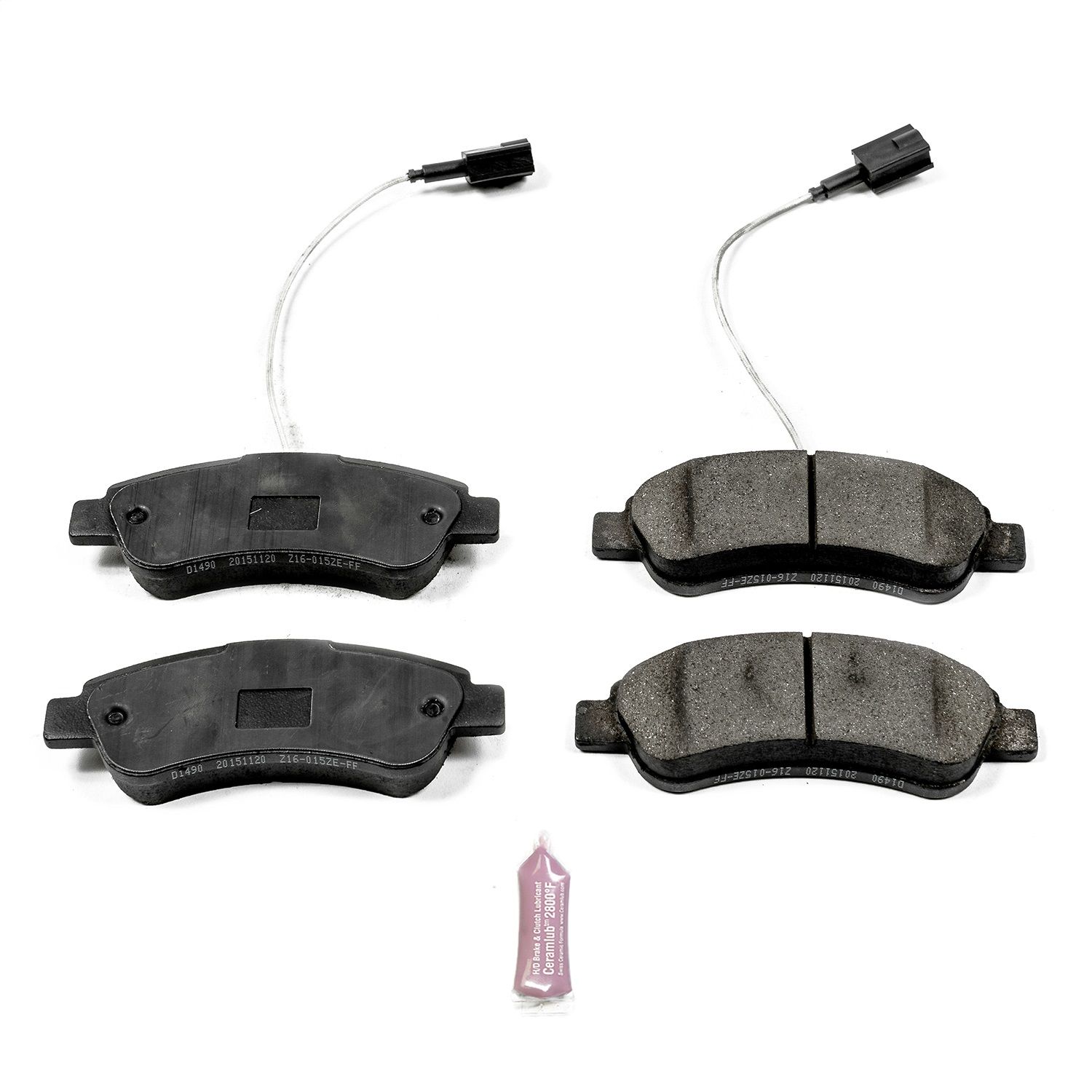 2021, 2020, 2019, 2018, 2017, 2016, 2015, 2014 Ram ProMaster 3500 1500 Disc Brake Pad Set