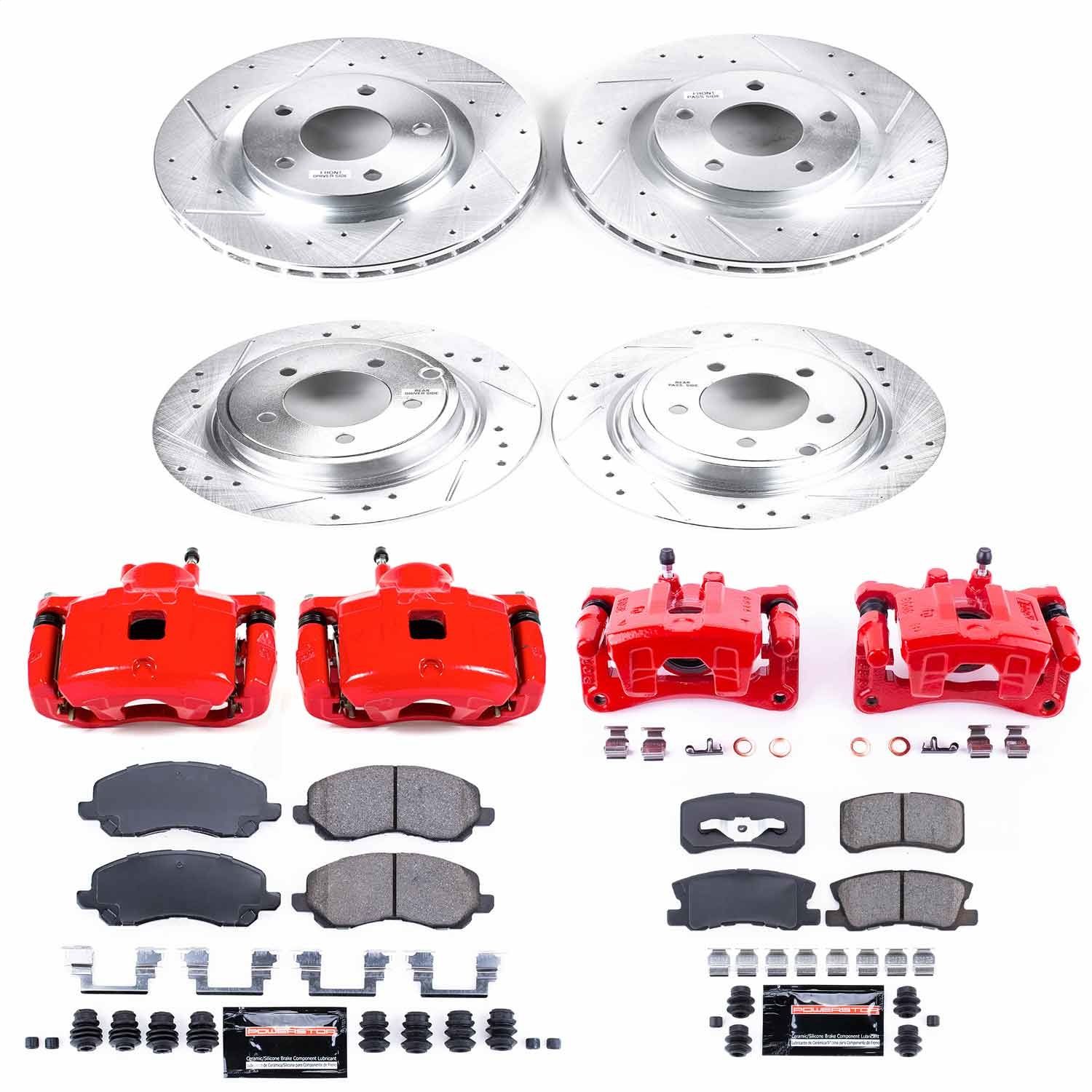 2017, 2016, 2015, 2014, 2013, 2012, 2011, 2010, 2009 Jeep Compass Disc Brake Kit