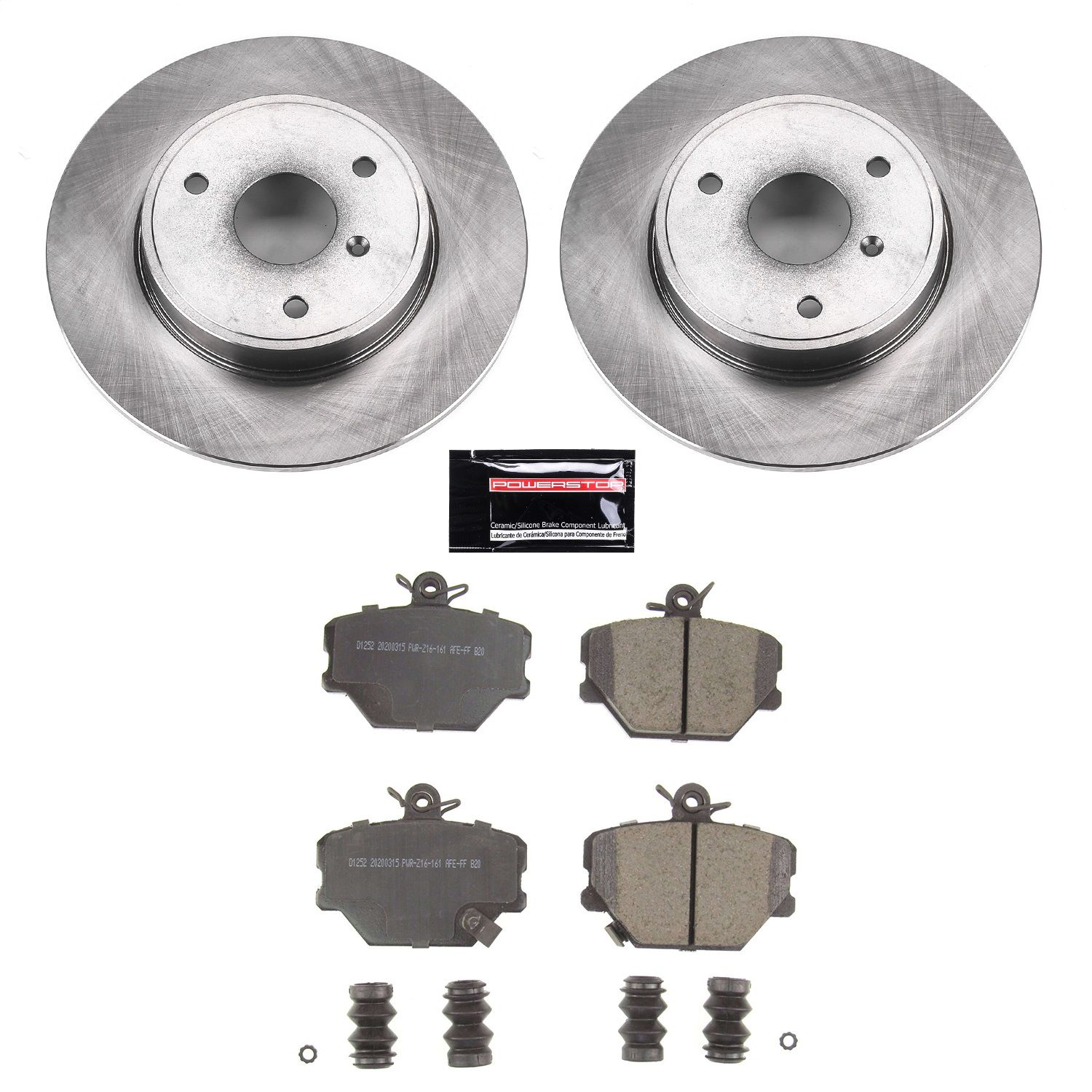 2016, 2015, 2014, 2013, 2012, 2011, 2010, 2009, 2008 Smart Fortwo Disc Brake Kit