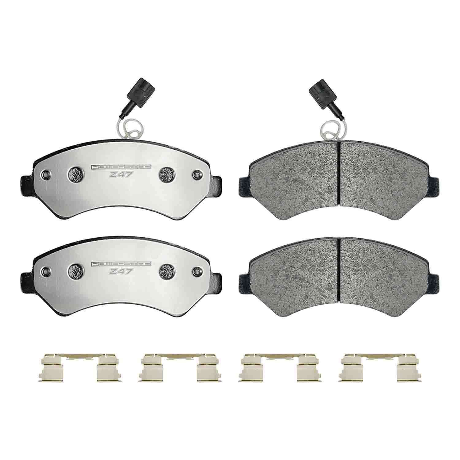 2024, 2023, 2022, 2021, 2020, 2019, 2018, 2017, 2016, 2015, 2014 Ram ProMaster 3500 1500 Disc Brake Pad Set