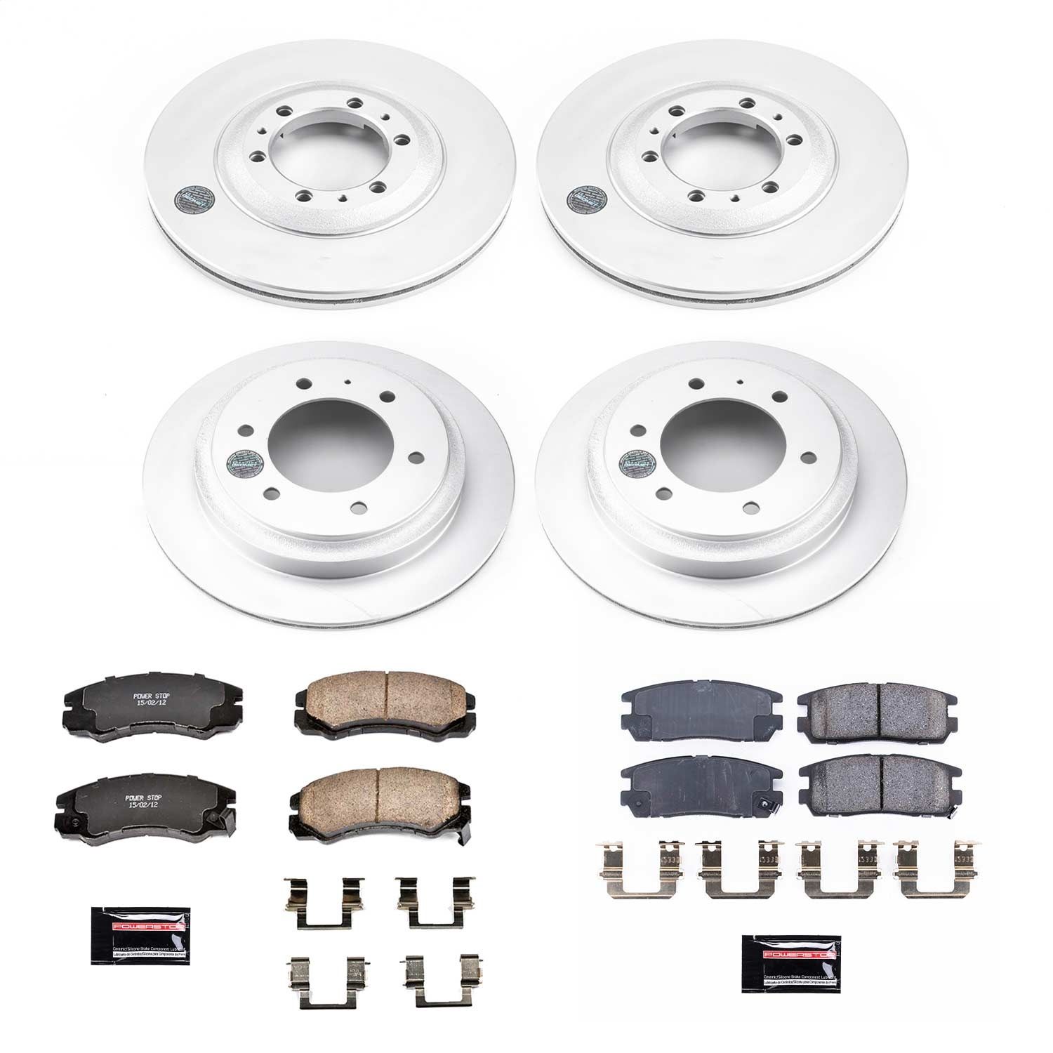 2001, 2000, 1999, 1998, 1997, 1996, 1995, 1994, 1993 Isuzu Rodeo Disc Brake Kit