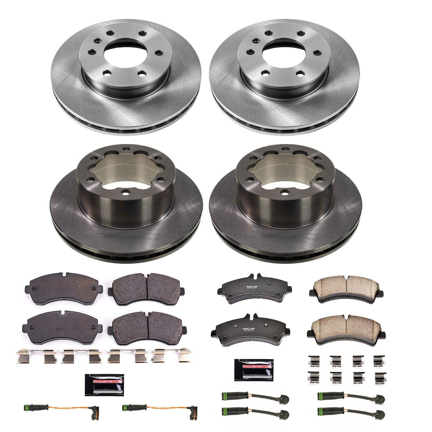 2009, 2008, 2007 Freightliner Sprinter 3500 3500 Disc Brake Kit