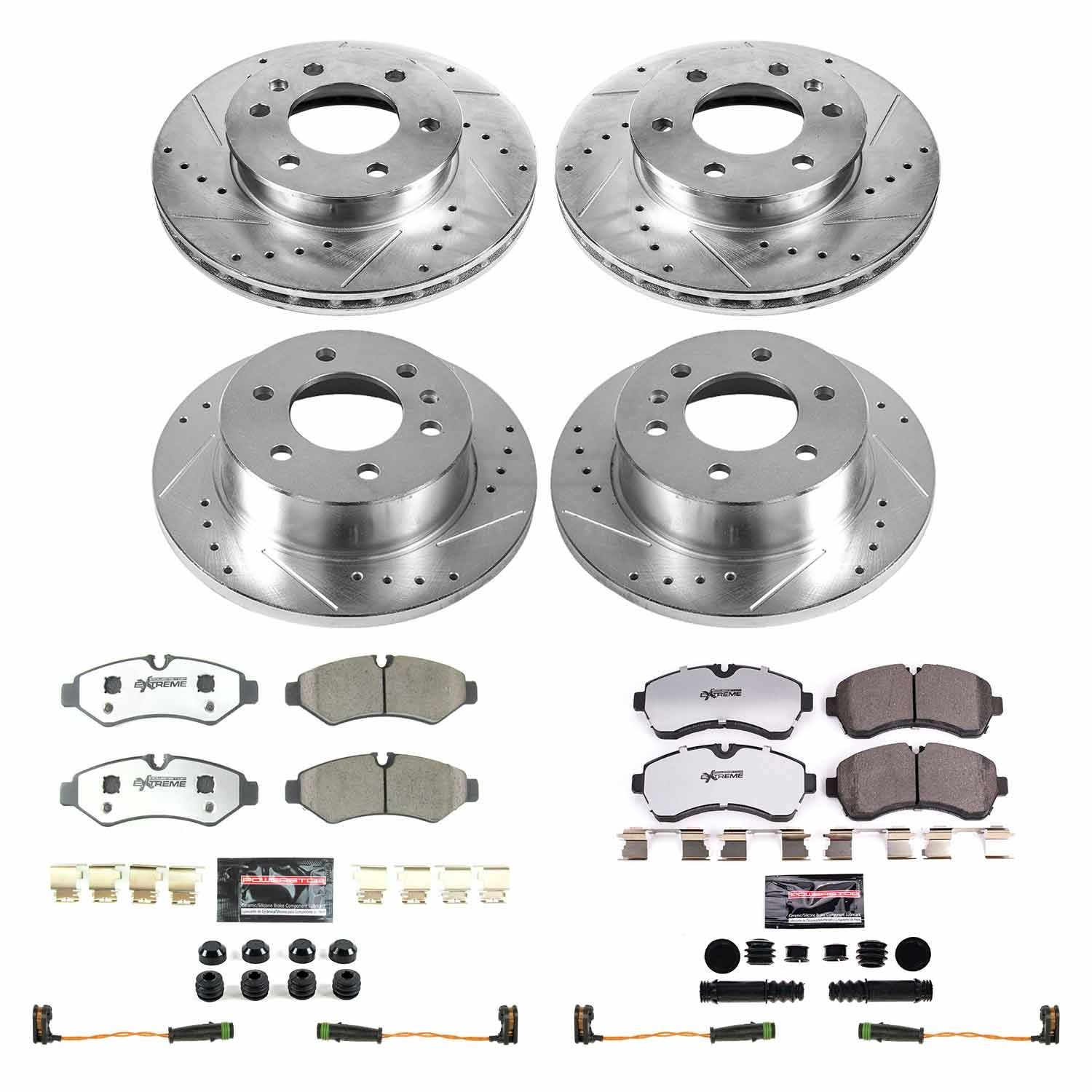 2021, 2020, 2019 Freightliner Sprinter 3500 3500 Disc Brake Kit