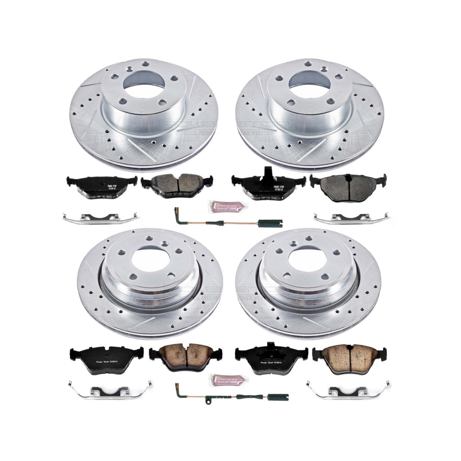 2000, 1999, 1998, 1997 BMW 528i Disc Brake Kit