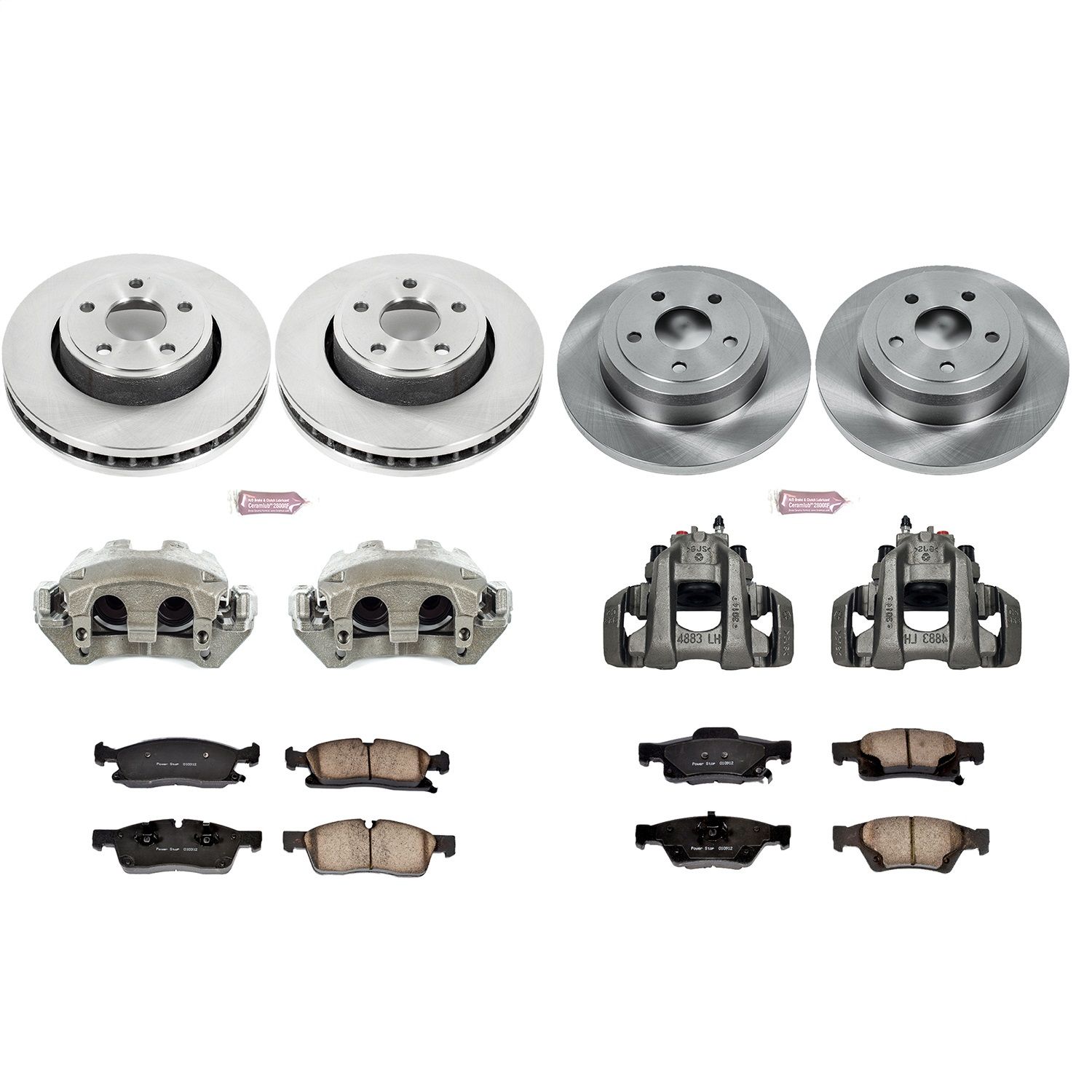 2017, 2016, 2015, 2014, 2013, 2012, 2011 Dodge Durango Disc Brake Kit