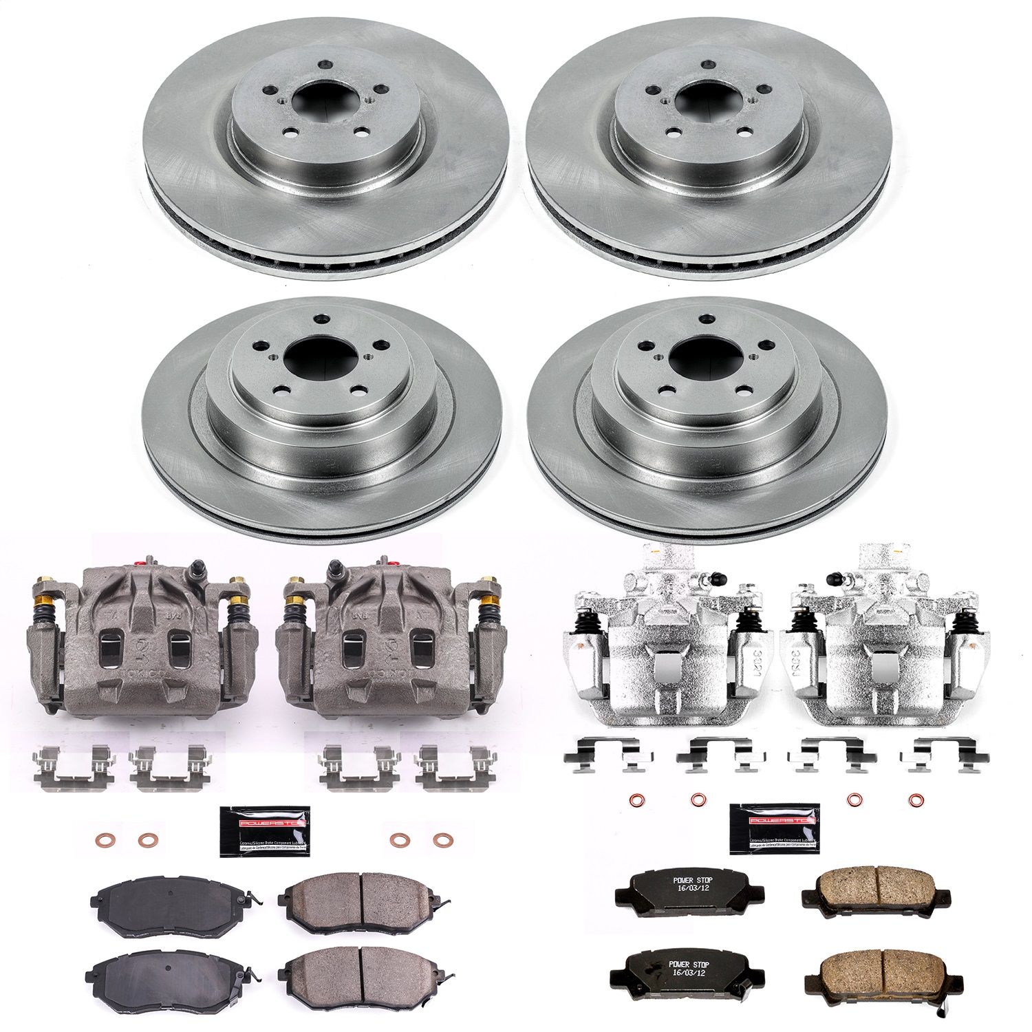 2009, 2008, 2007, 2006, 2005 Subaru Legacy Disc Brake Kit