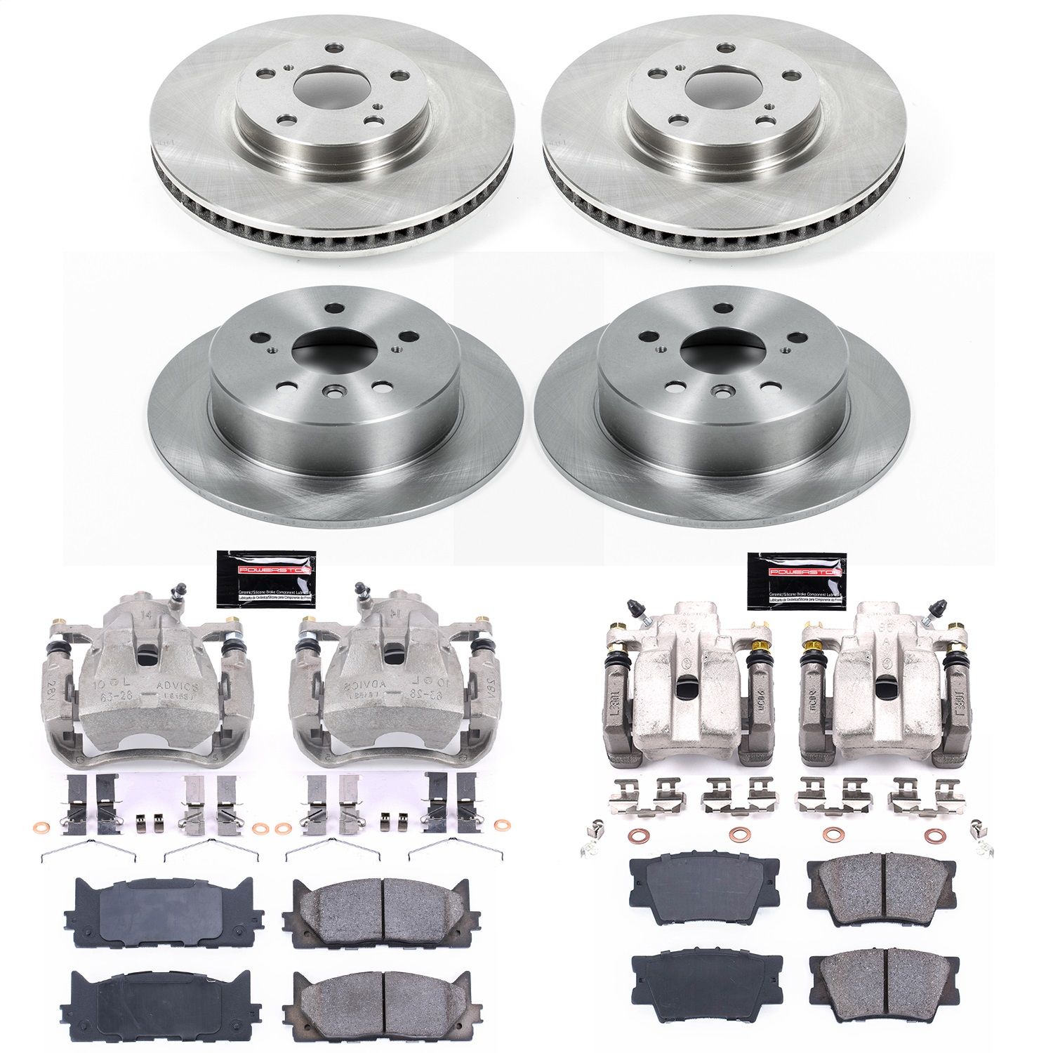2018, 2017, 2016, 2015, 2014, 2013 Lexus ES300h Disc Brake Kit