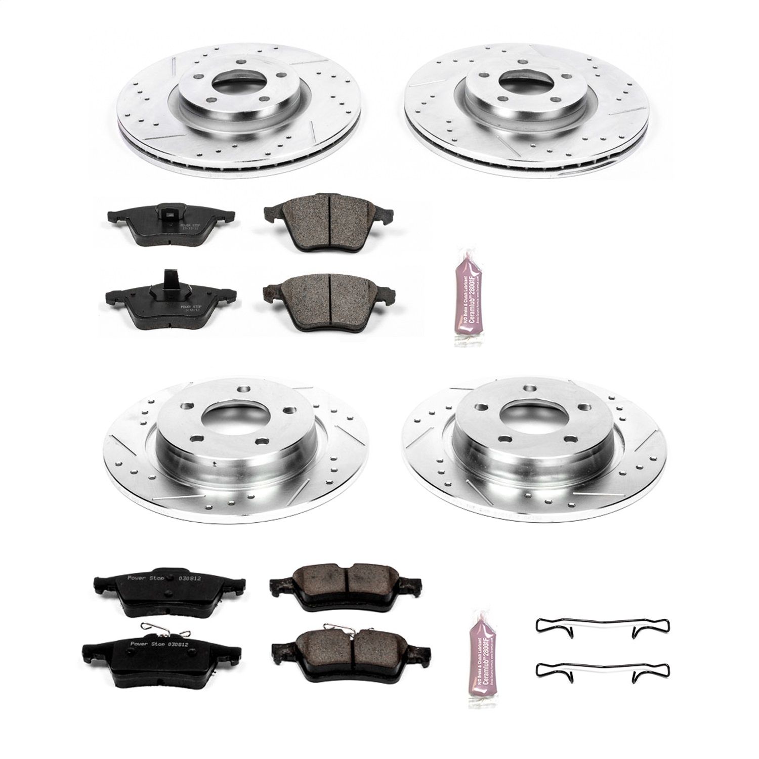 2013, 2012, 2011, 2010, 2009, 2008, 2007 Mazda 3 Disc Brake Kit