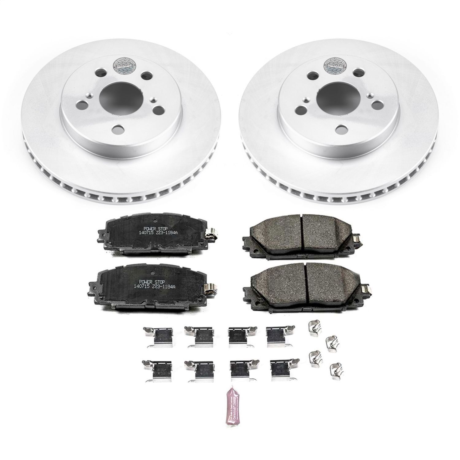 2022, 2021, 2020, 2019, 2018, 2017, 2016 Toyota Prius Disc Brake Kit