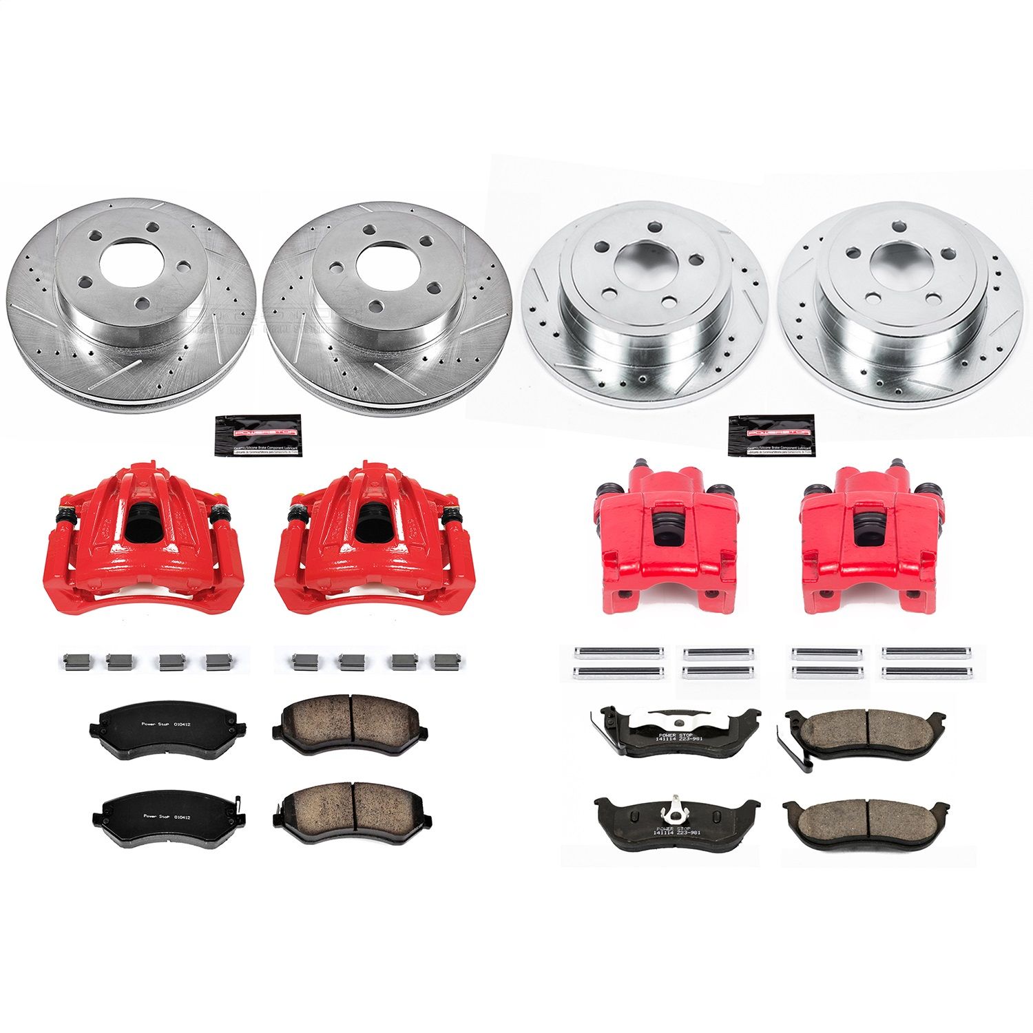 2007, 2006, 2005, 2004, 2003 Jeep Liberty Disc Brake Kit