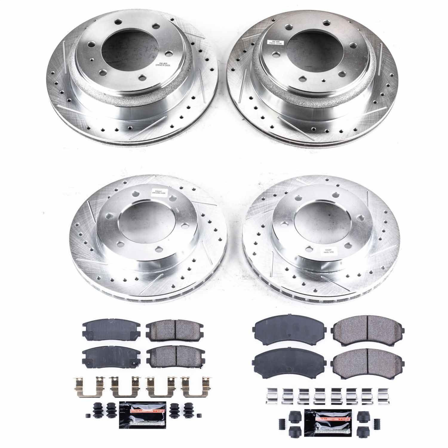 2004, 2003, 2002, 2001 Isuzu Rodeo Disc Brake Kit
