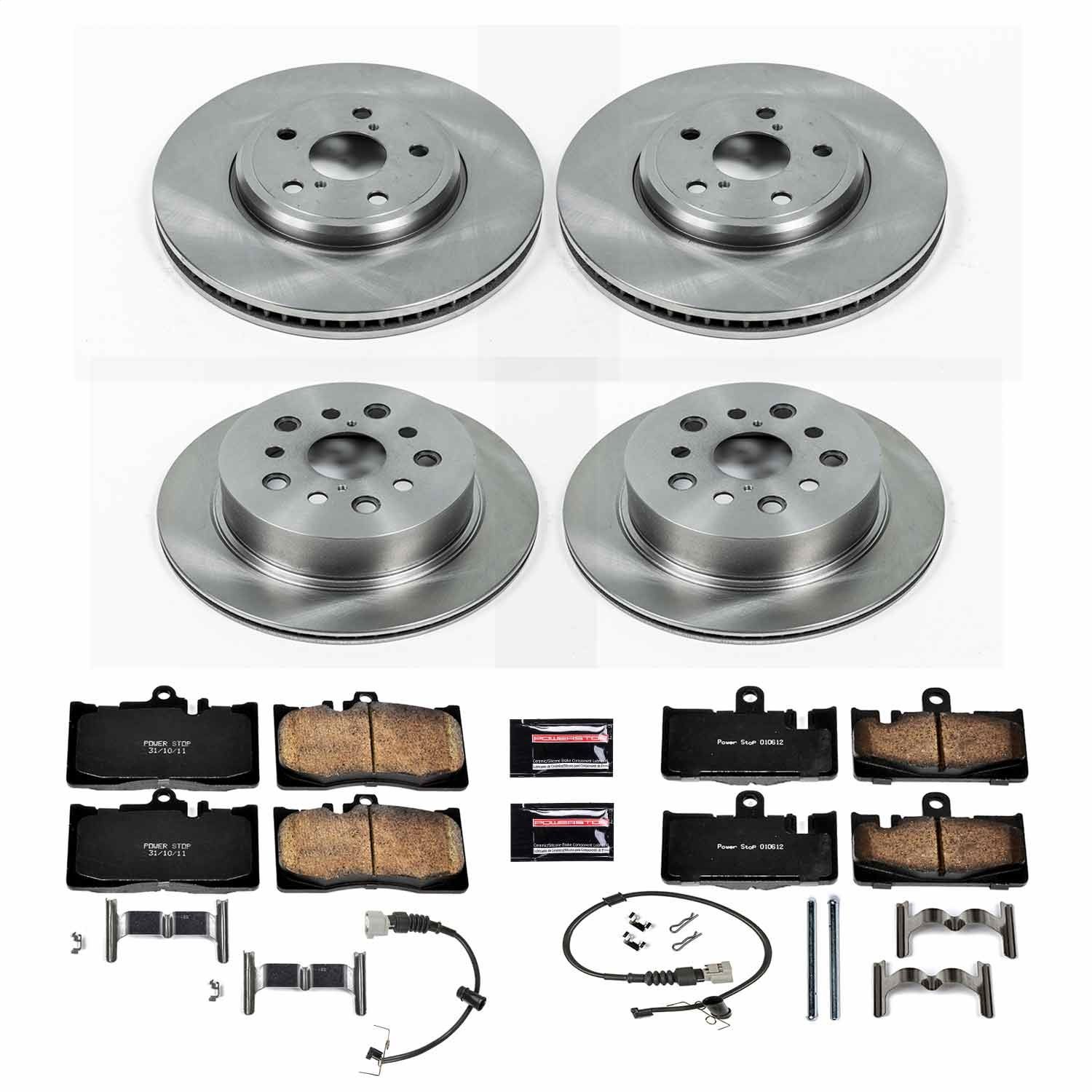 2006, 2005, 2004, 2003, 2002, 2001 Lexus LS430 Disc Brake Kit