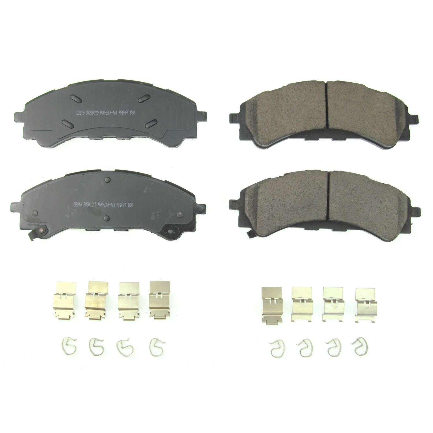 2024, 2023, 2022, 2021, 2020, 2019 Ford Ranger Disc Brake Pad Set