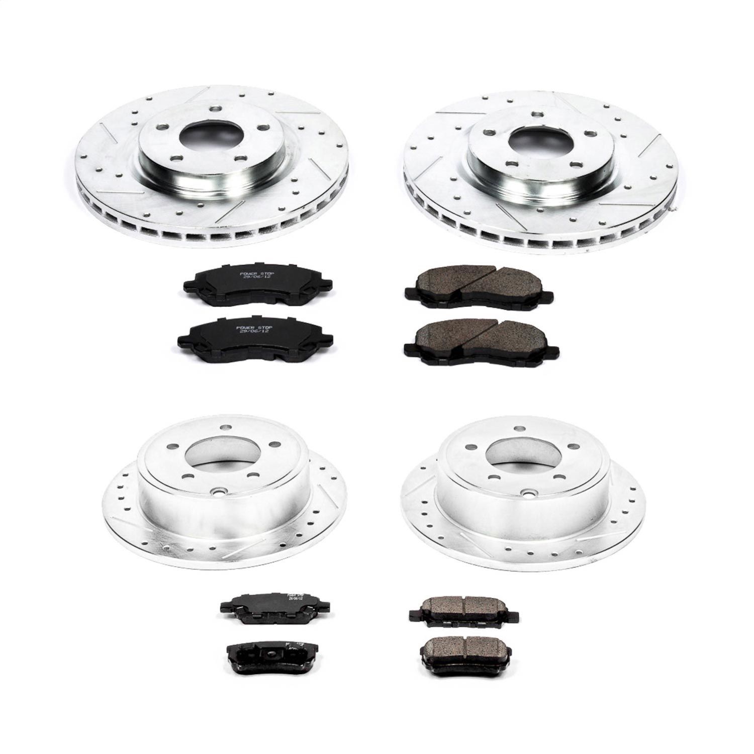 2017, 2016, 2015, 2014, 2013, 2012, 2011, 2010, 2009, 2008, 2007 Jeep Compass Disc Brake Kit