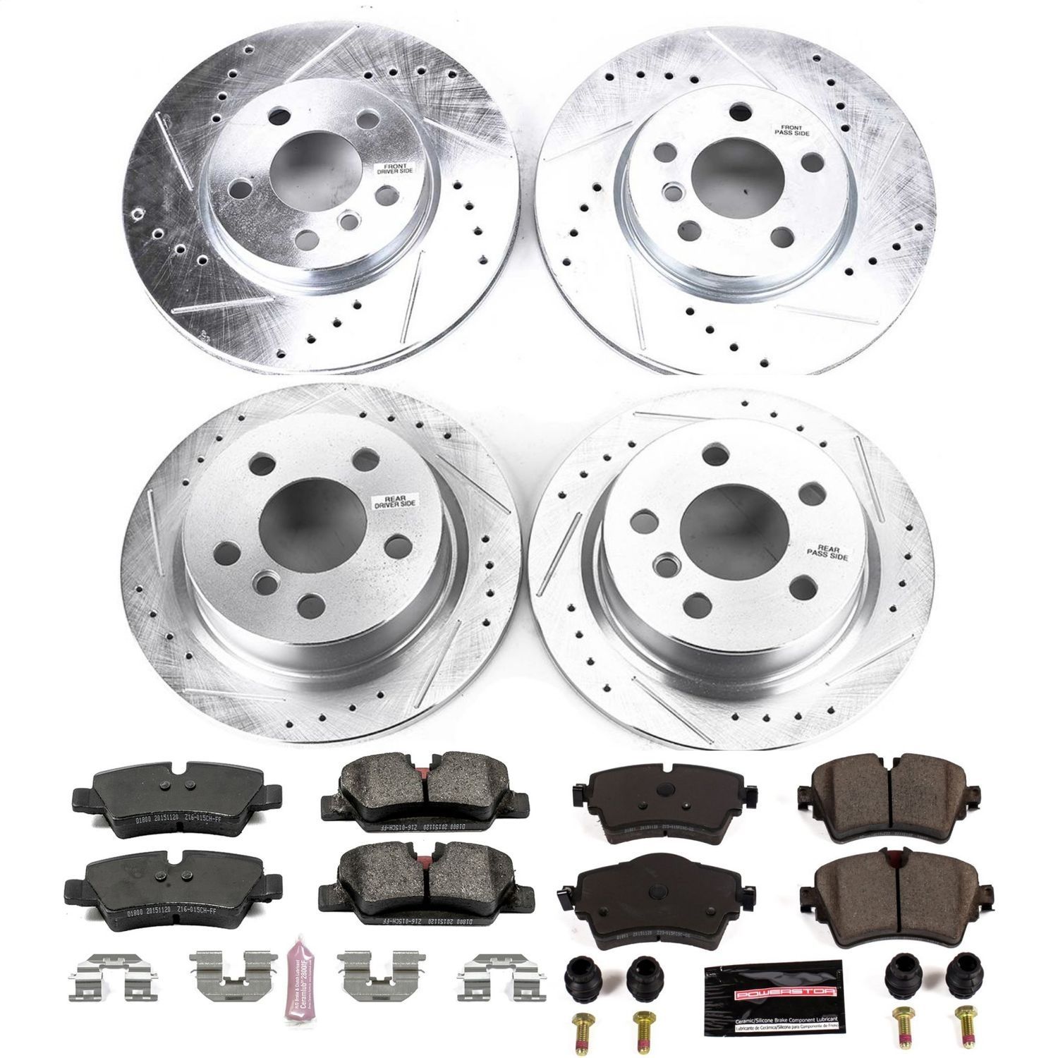 2021, 2020, 2019, 2018, 2017, 2016, 2015, 2014 Mini Cooper Disc Brake Kit