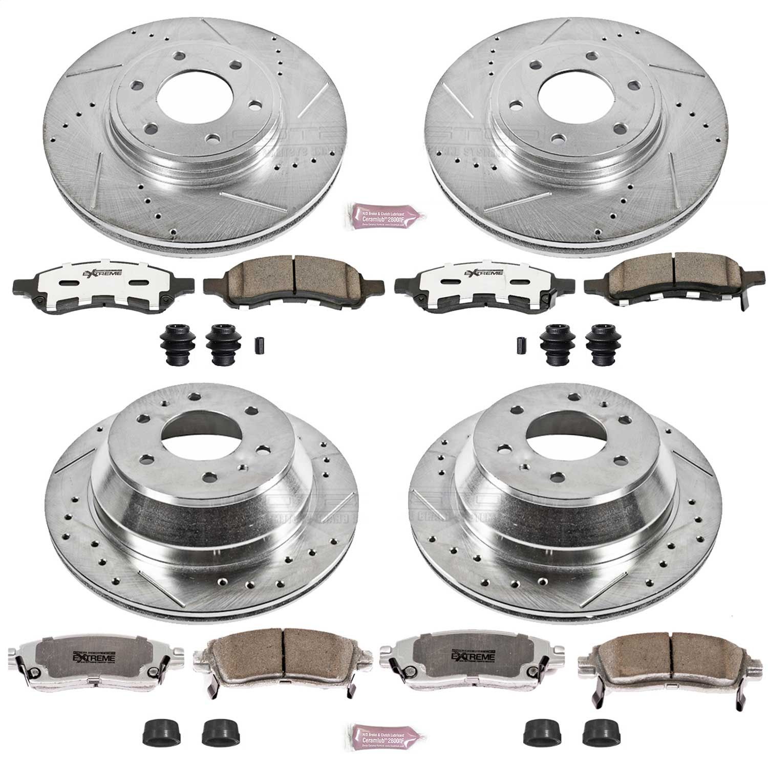 2006-2009 Chevrolet Trailblazer Disc Brake Kit Powerstop