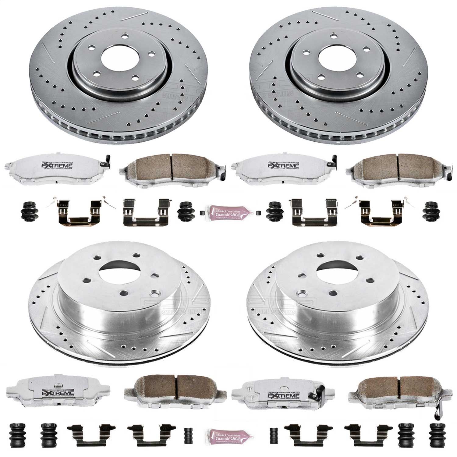2008, 2007, 2006, 2005 INFINITI FX35 Disc Brake Kit