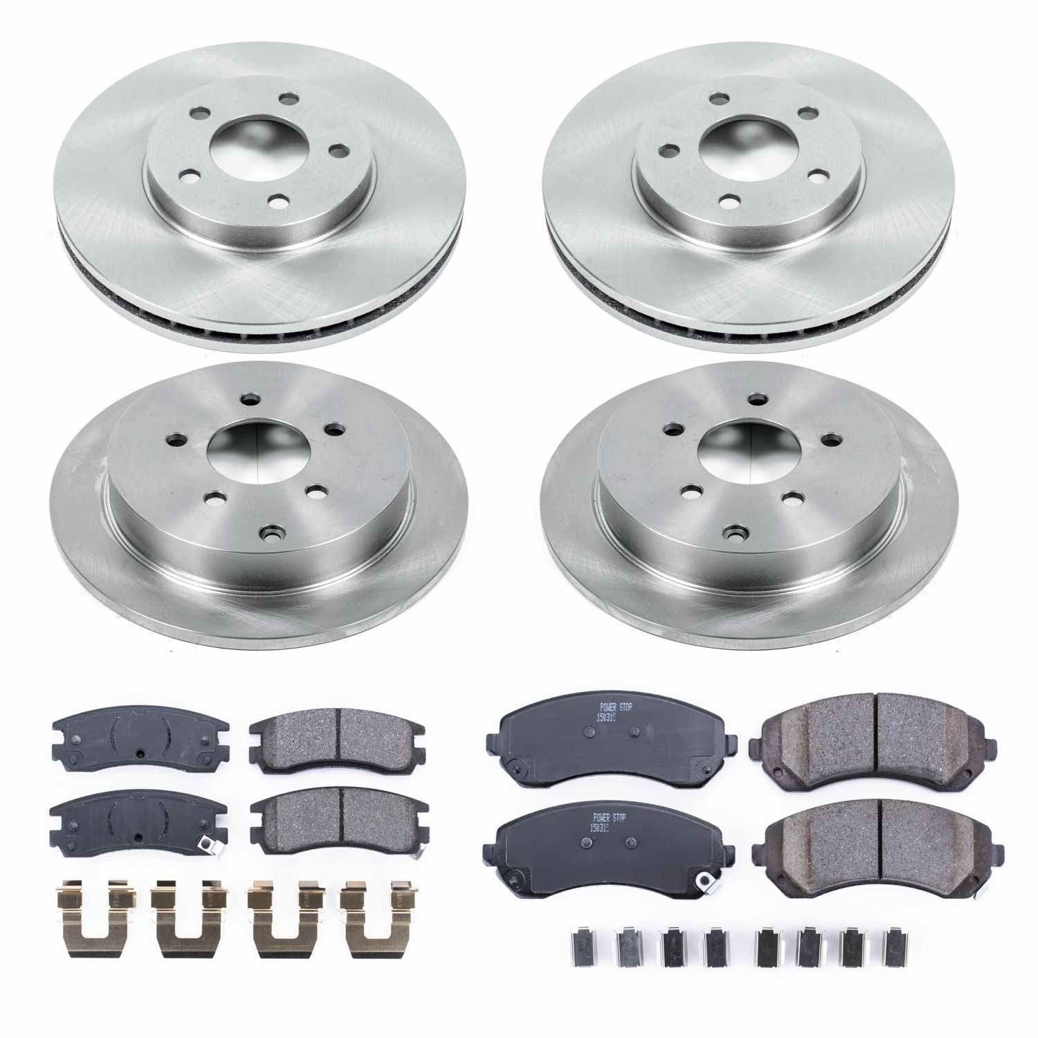 2005, 2004, 2003, 2002, 2001 Pontiac Aztek Disc Brake Kit