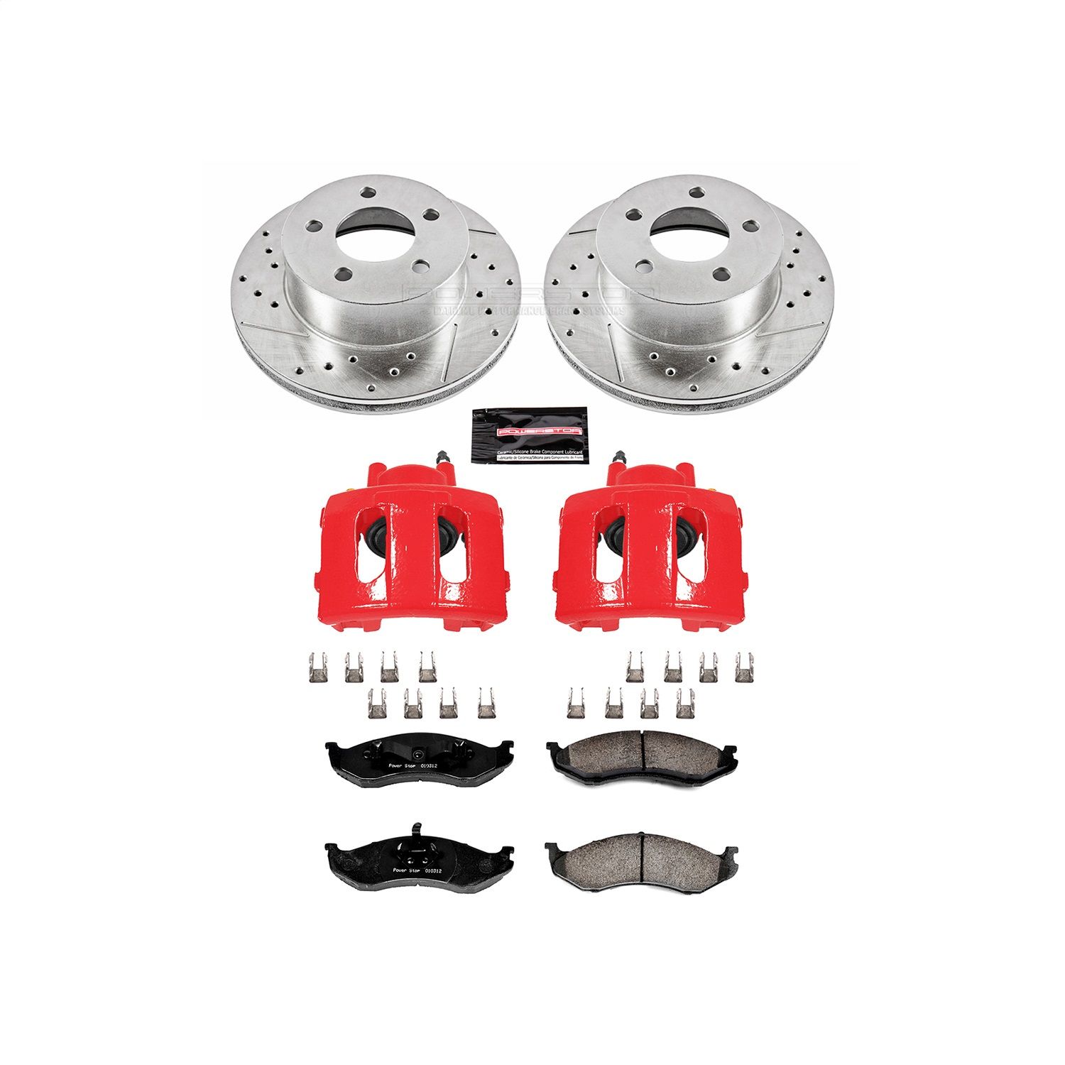 1999, 1998, 1997, 1996, 1995, 1994, 1993, 1992, 1991, 1990 Jeep Cherokee Disc Brake Kit