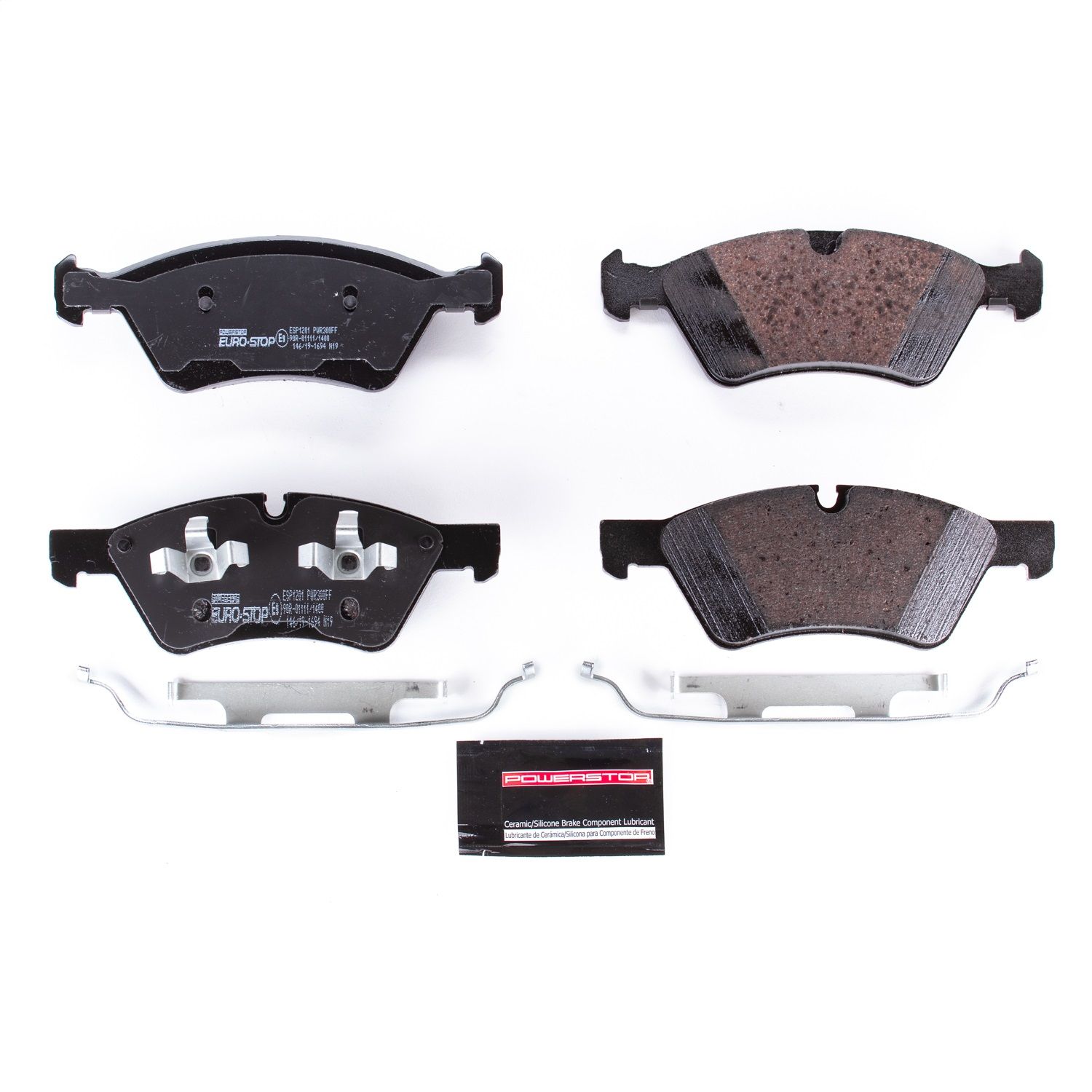 2009, 2008, 2007 Mercedes-Benz ML320 2007-2009 Mercedes-Benz E350 Disc Brake Pad Set