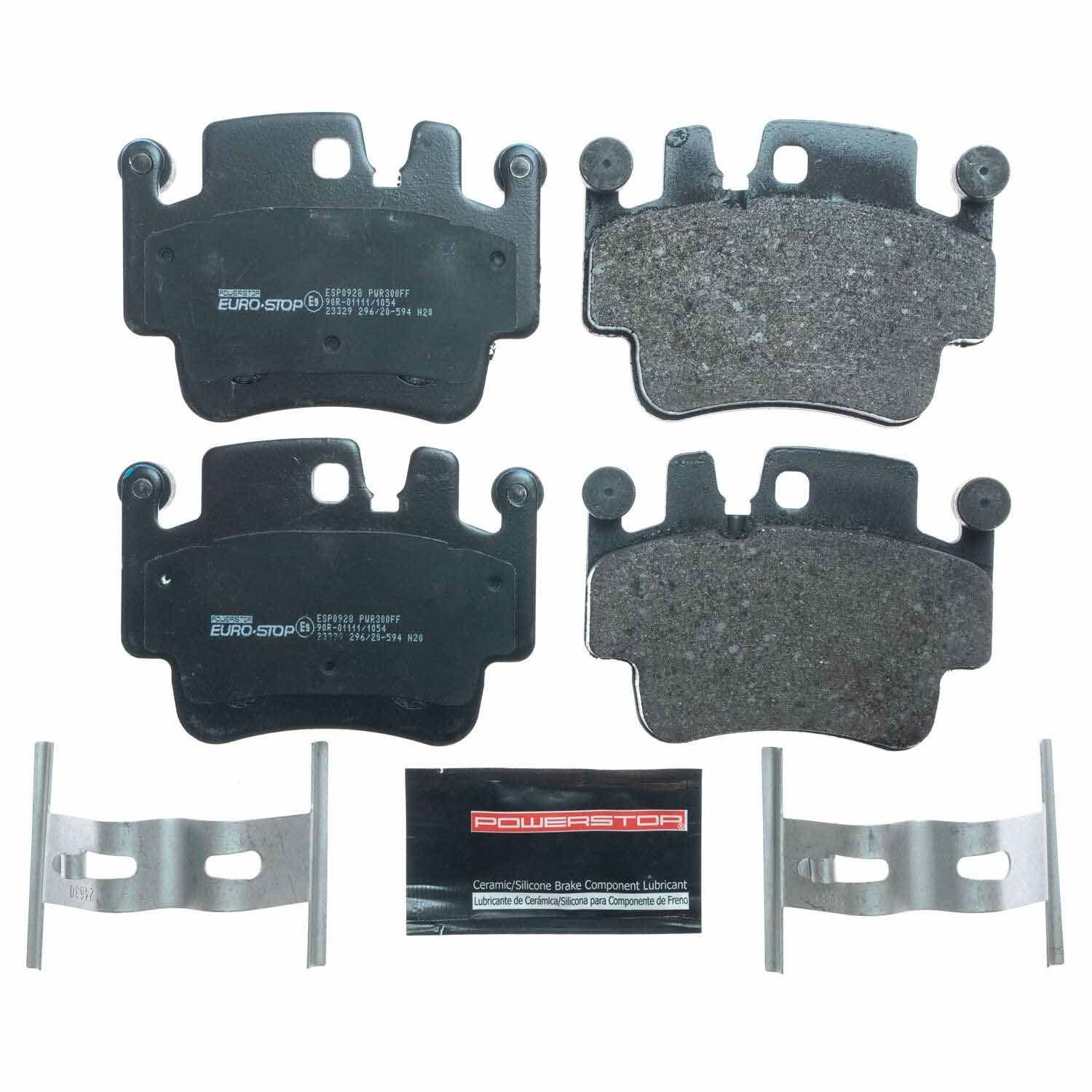 2006, 2005, 2004, 2003, 2002, 2001, 2000 Porsche Boxster Disc Brake Pad Set