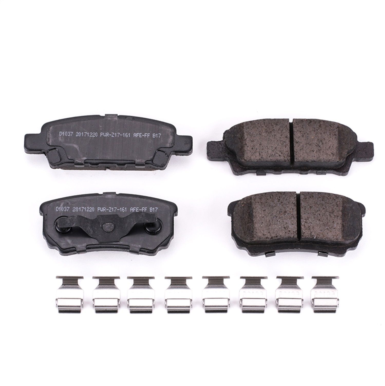 2017, 2016, 2015, 2014, 2013, 2012, 2011, 2010, 2009, 2008, 2007 Jeep Compass Disc Brake Pad Set