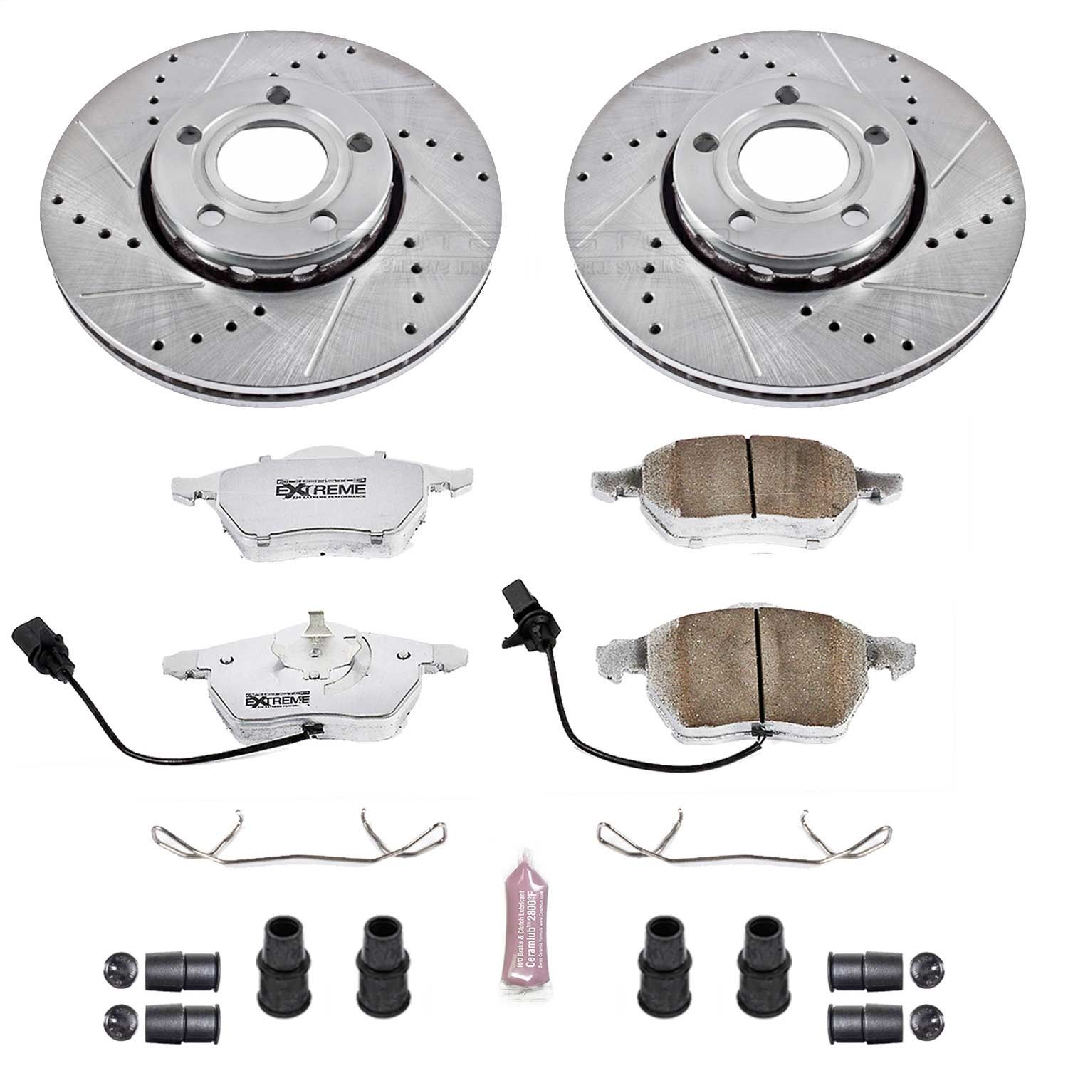 2006, 2005, 2004, 2003, 2002, 2001, 2000, 1999 Audi A4 Quattro Disc Brake Kit