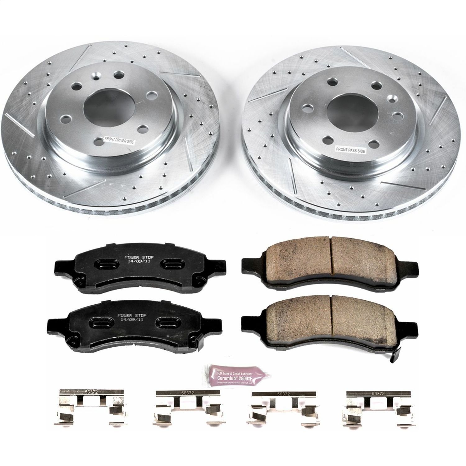 2016, 2015, 2014, 2013, 2012, 2011, 2010, 2009, 2008, 2007 GMC Acadia Disc Brake Kit