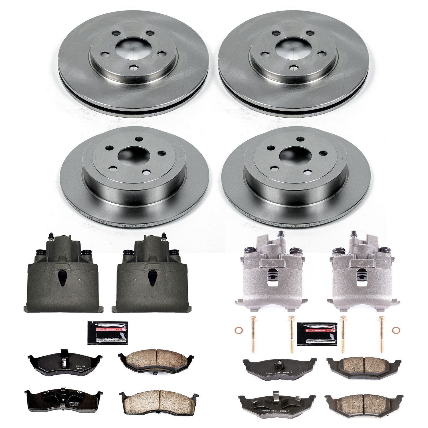 2005, 2004, 2003, 2002, 2001, 2000 Dodge Neon Disc Brake Kit