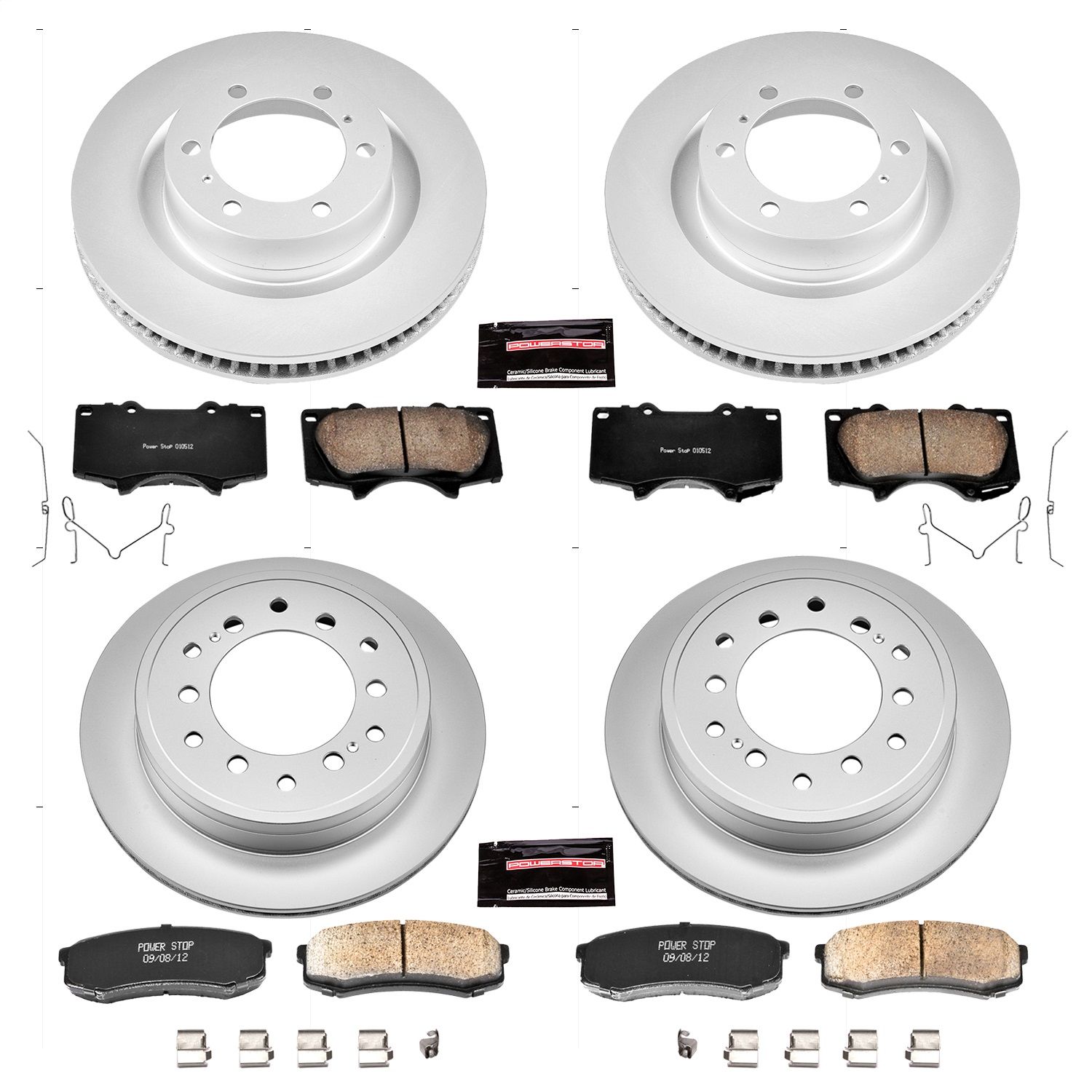 2023, 2022, 2021, 2020, 2019, 2018, 2017, 2016, 2015, 2014, 2013, 2012, 2011, 2010 Lexus GX460 Disc Brake Kit