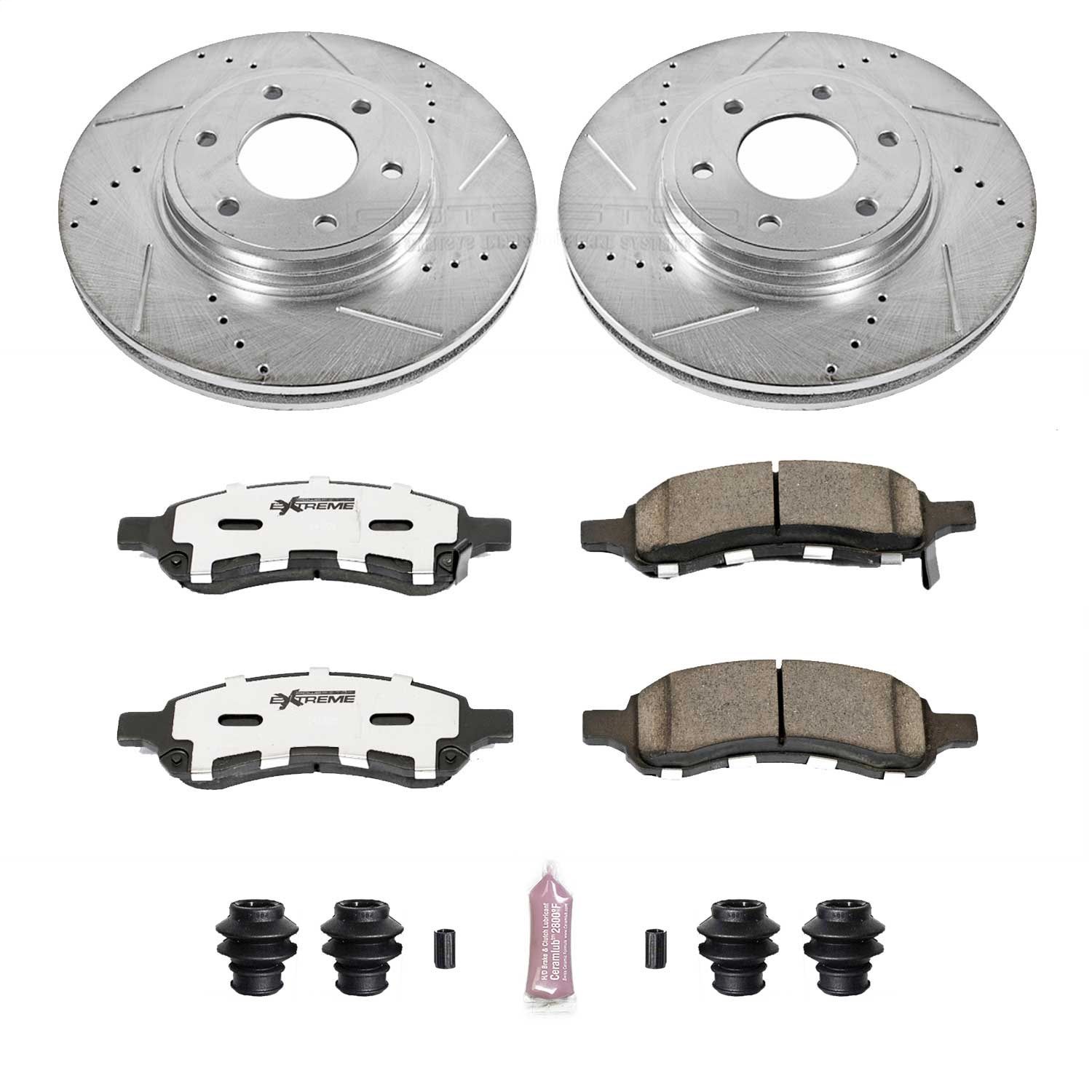 2006-2009 Chevrolet Trailblazer Disc Brake Kit Powerstop